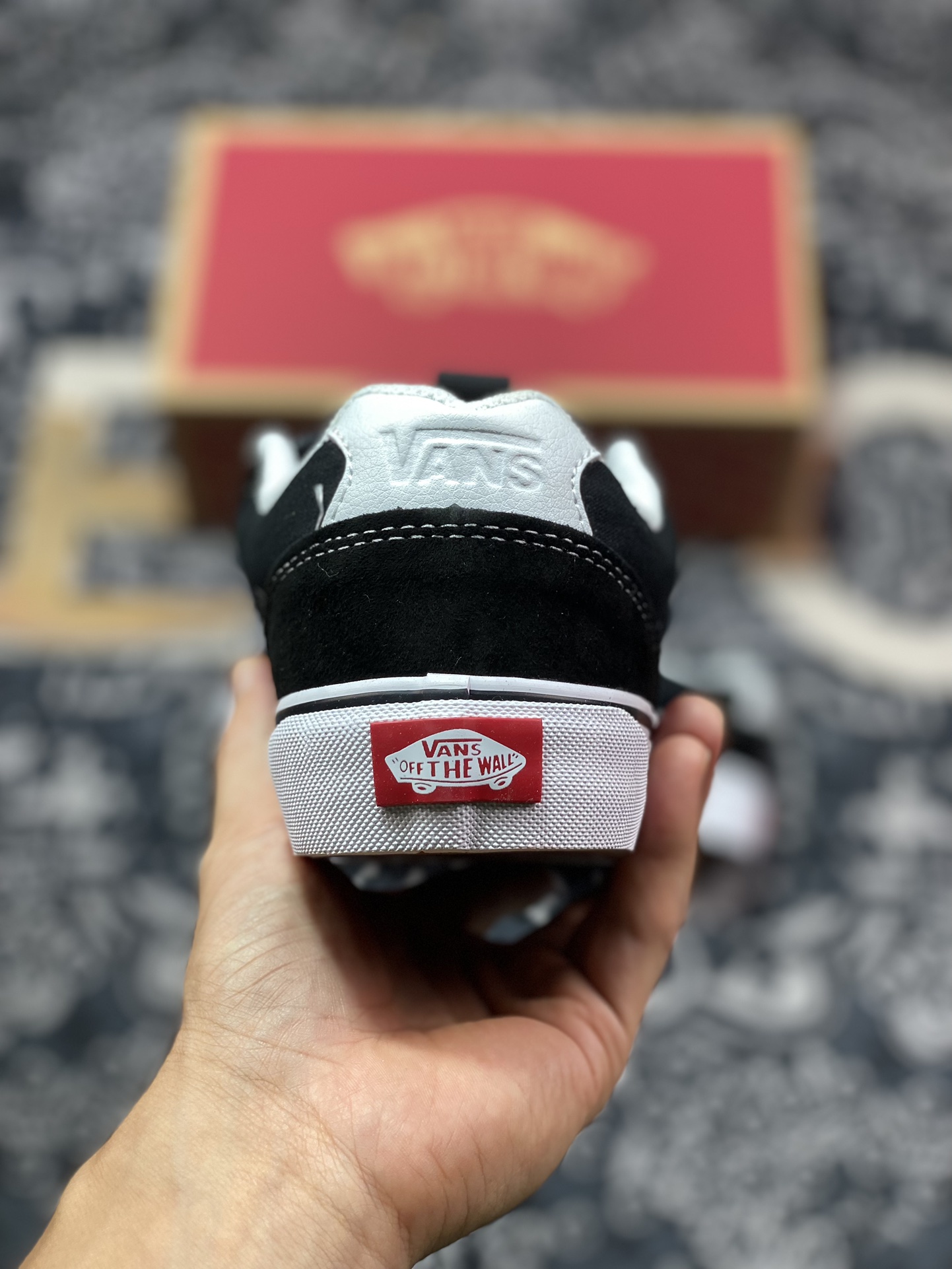 Vans Skate Chukka 黑白 官方新款 防滑低帮休闲滑板鞋