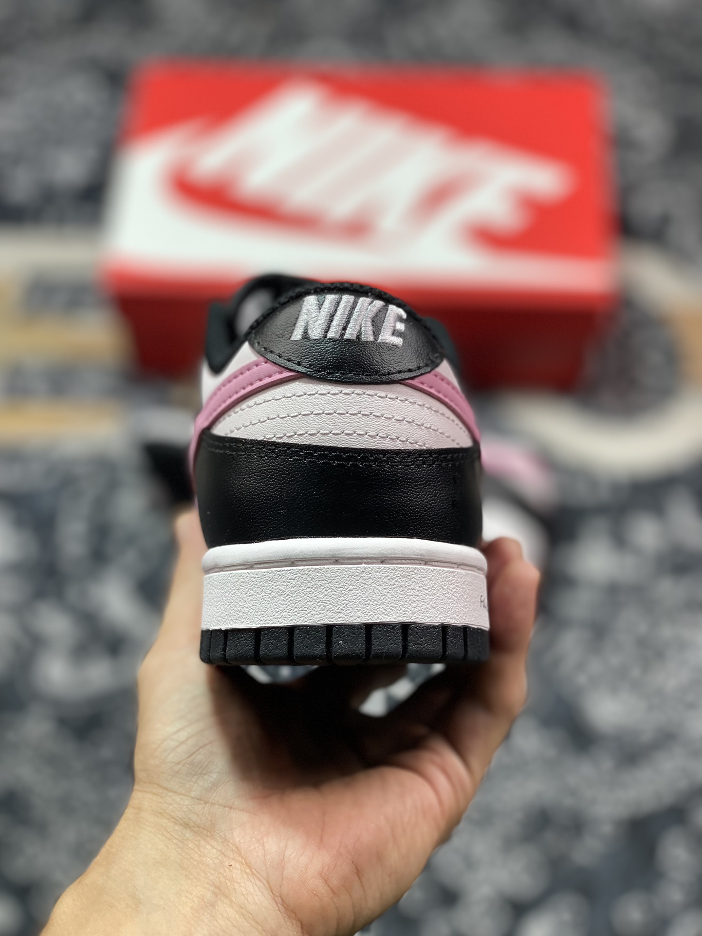 NIKE SB Dunk Low Black Pink 蒸汽木偶 雾野樱花 黑粉 CW1590-100