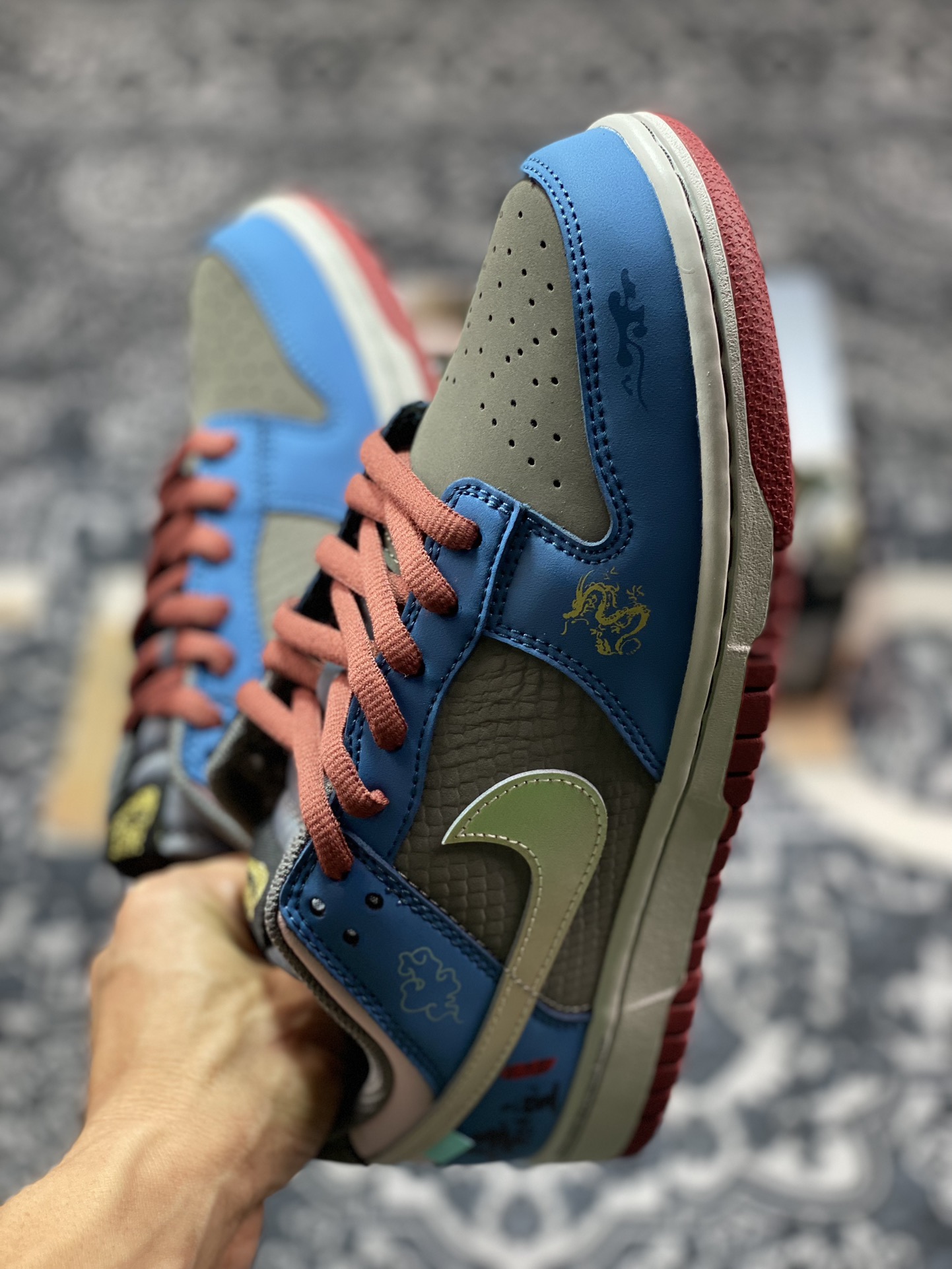 优选 原装级别 NK Dunk SB Low 黑神话悟空 祥云龙纹 S2纯原生产线出品 DV2433-109