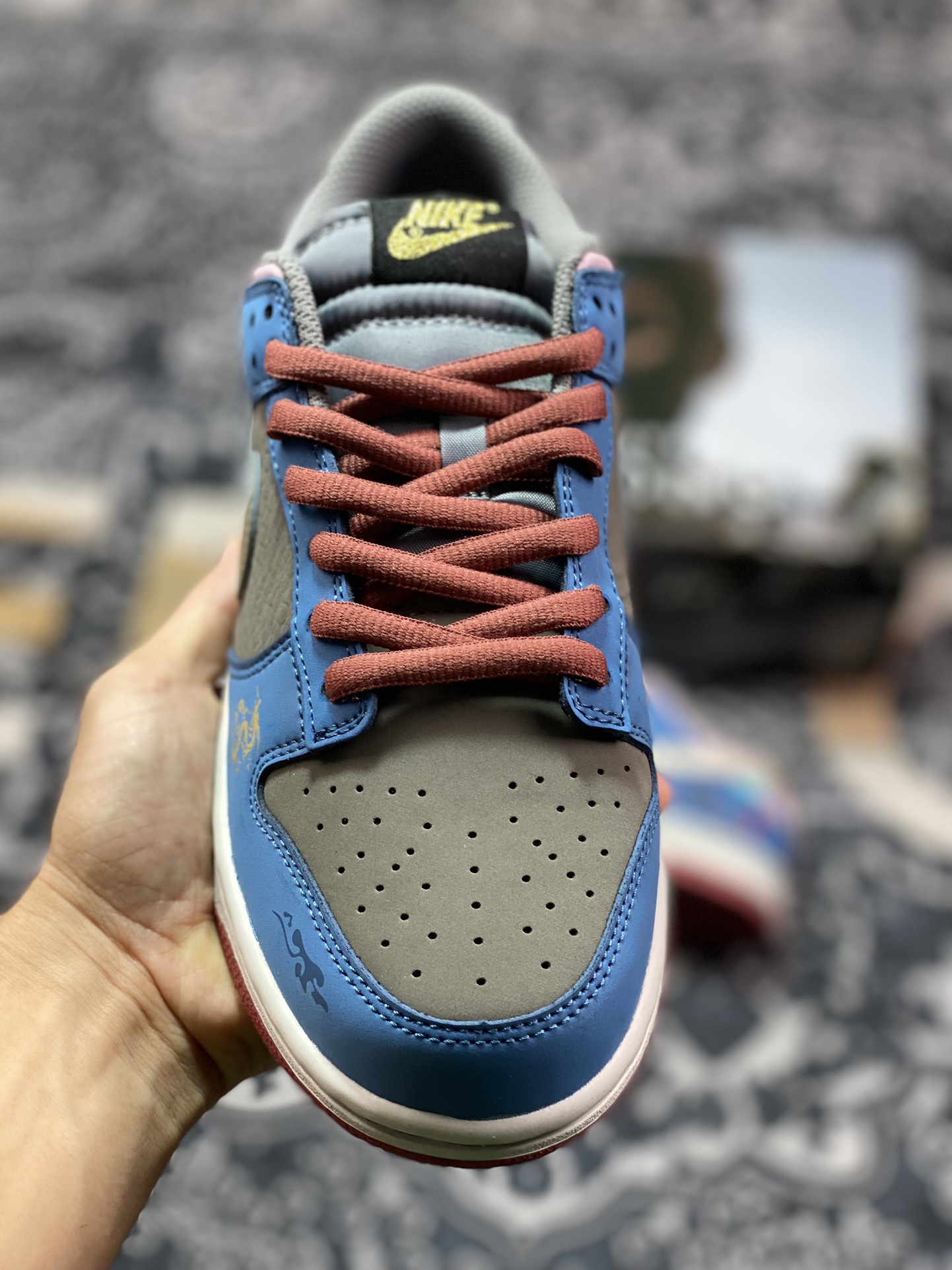 优选 原装级别 NK Dunk SB Low 黑神话悟空 祥云龙纹 S2纯原生产线出品 DV2433-109