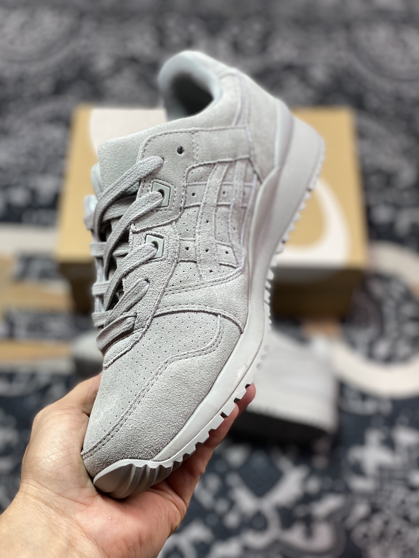 亚瑟士ASICS Gel Lyte III OG”Piedmont Grey”亚瑟士3代系列低帮慢跑鞋“水泥浅灰”1201A050-020