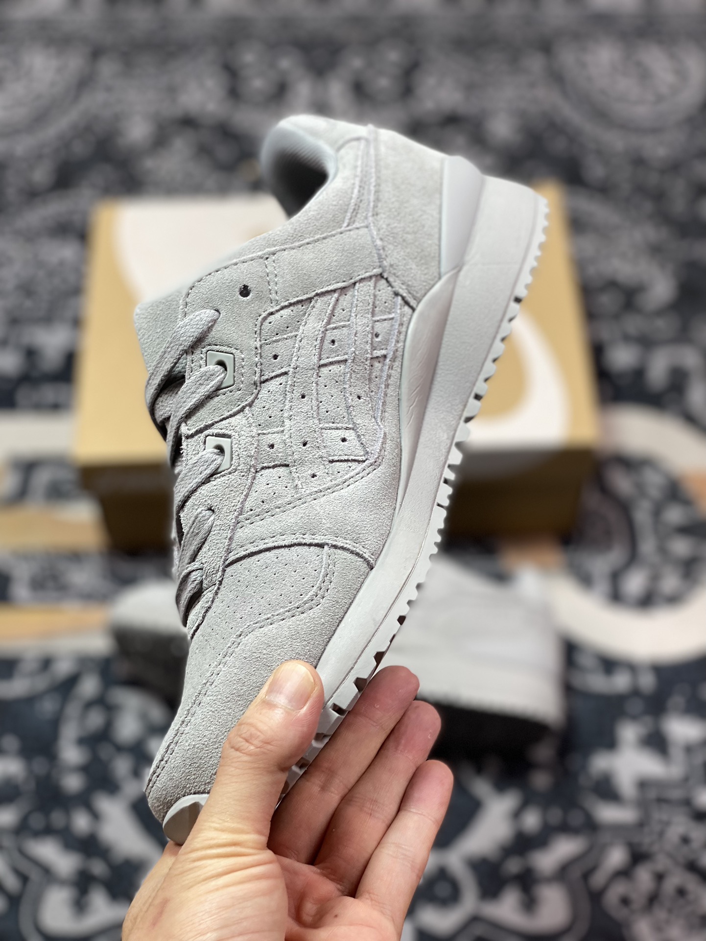 亚瑟士ASICS Gel Lyte III OG”Piedmont Grey”亚瑟士3代系列低帮慢跑鞋“水泥浅灰”1201A050-020