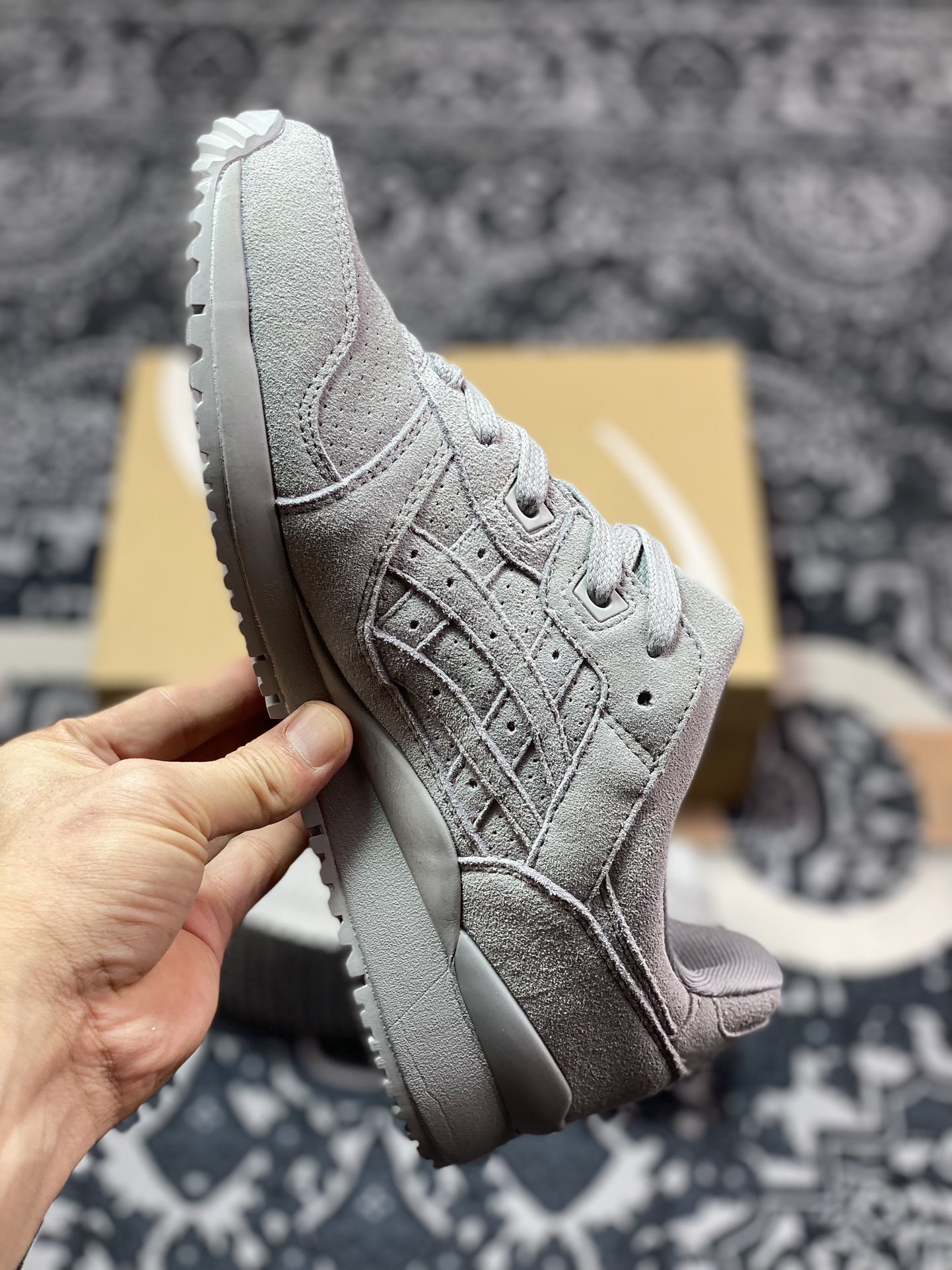 亚瑟士ASICS Gel Lyte III OG”Piedmont Grey”亚瑟士3代系列低帮慢跑鞋“水泥浅灰”1201A050-020