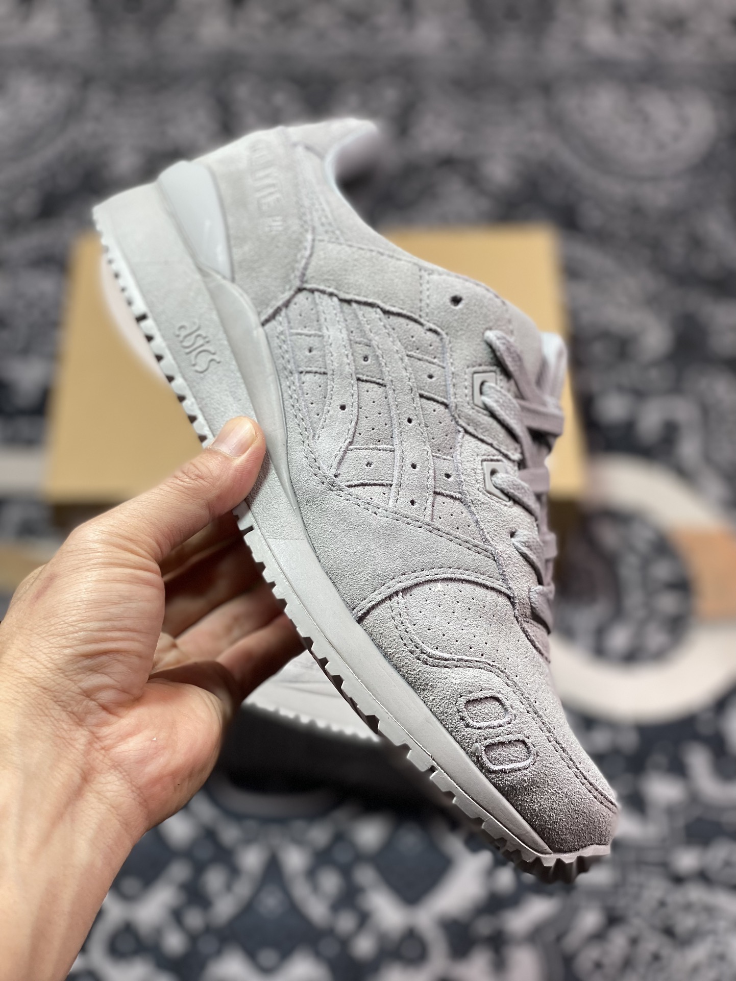 亚瑟士ASICS Gel Lyte III OG”Piedmont Grey”亚瑟士3代系列低帮慢跑鞋“水泥浅灰”1201A050-020