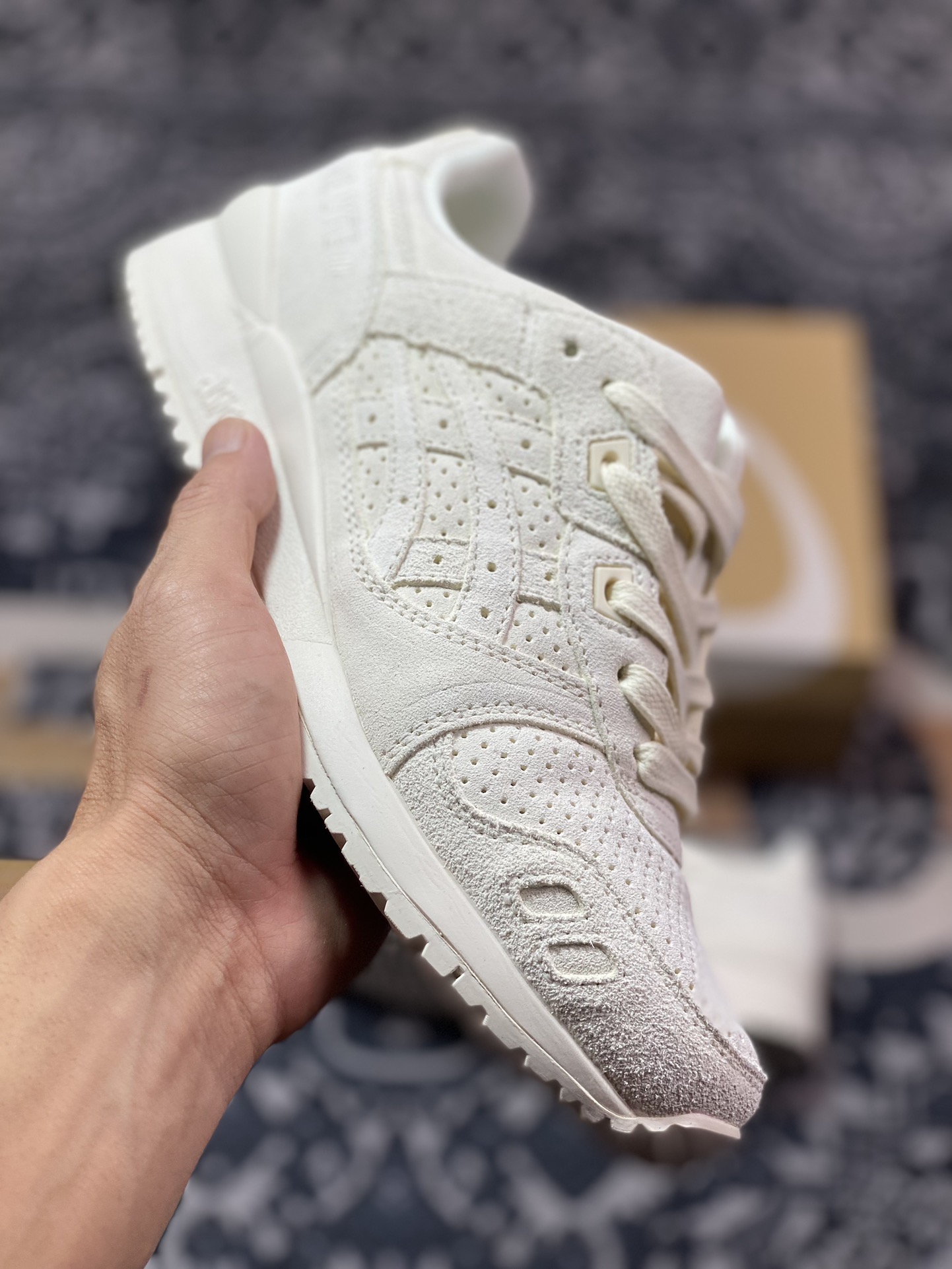 亚瑟士ASICS Gel Lyte III OG”Piedmont Grey”亚瑟士3代系列低帮慢跑鞋“水泥白”1201A050-100