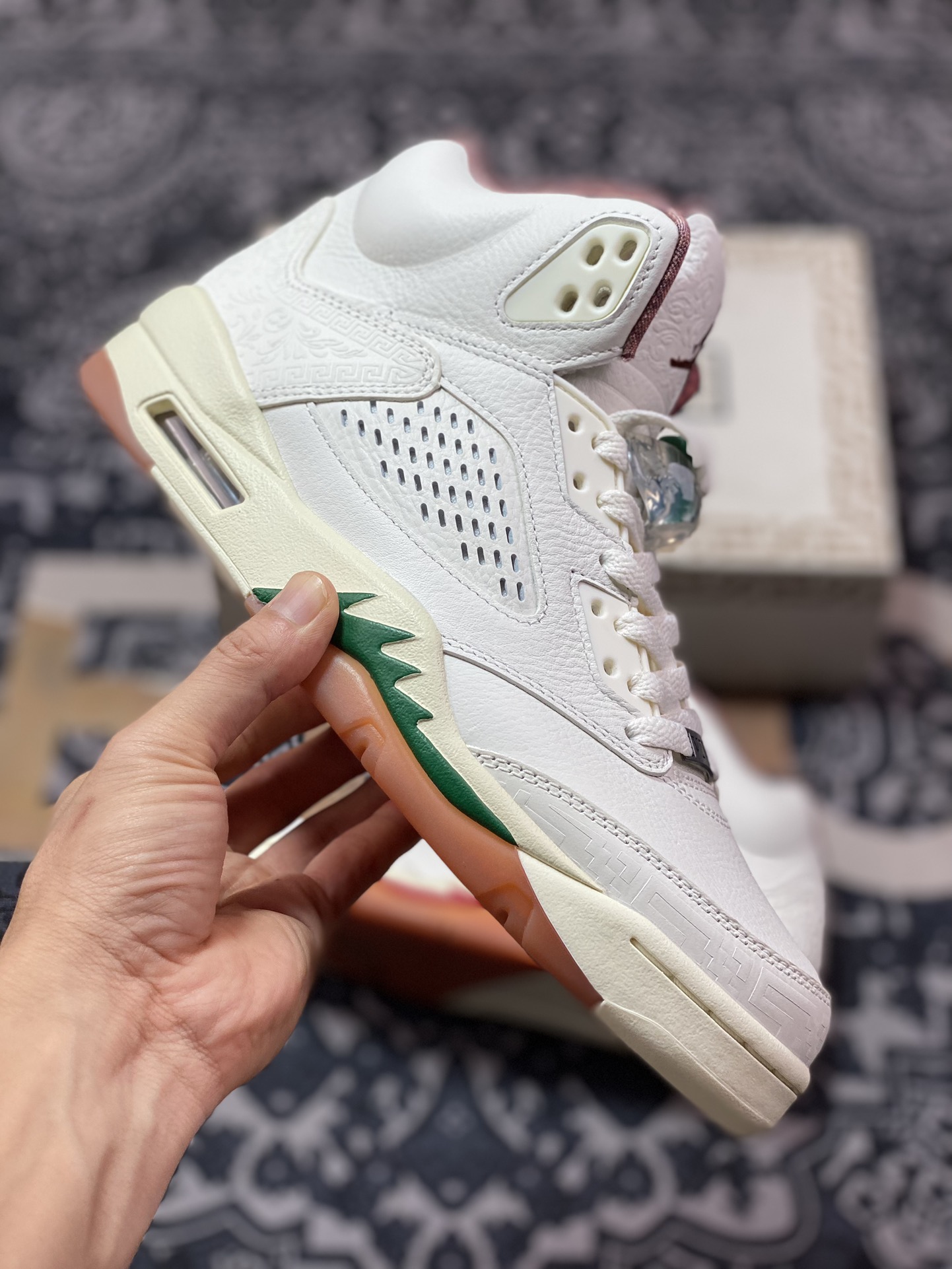 优选 原装级别 Air Jordan 5 Retro AJ5乔5 男子文化篮球鞋 HF8833-100