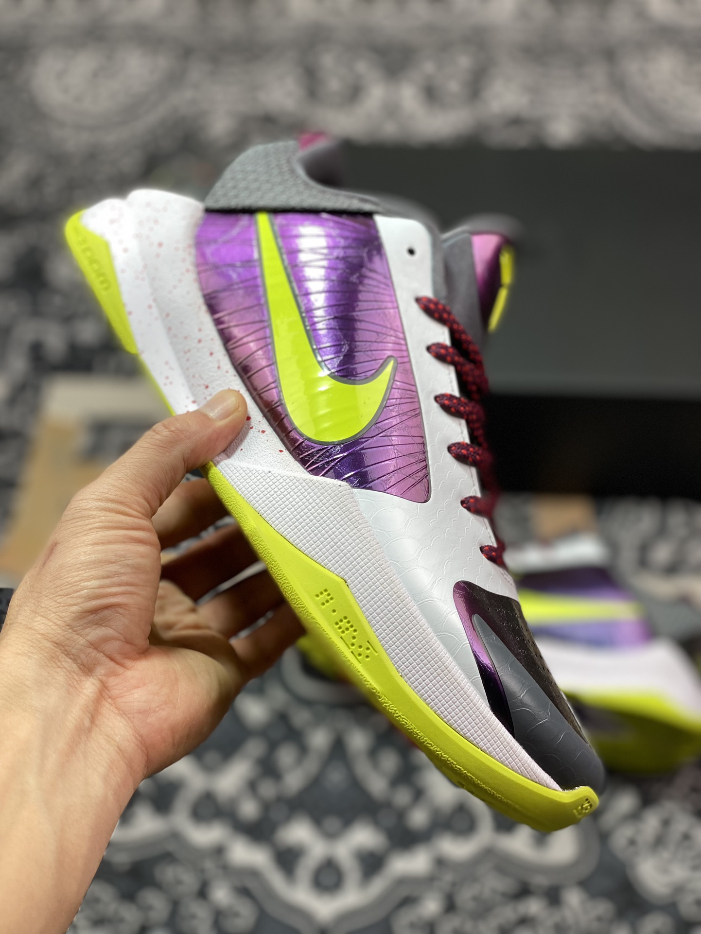 纯原Nike Zoom Kobe 5 Protro 科比5 减震防滑耐磨包裹性支撑 低帮 篮球鞋 男女同款 CD4991-100