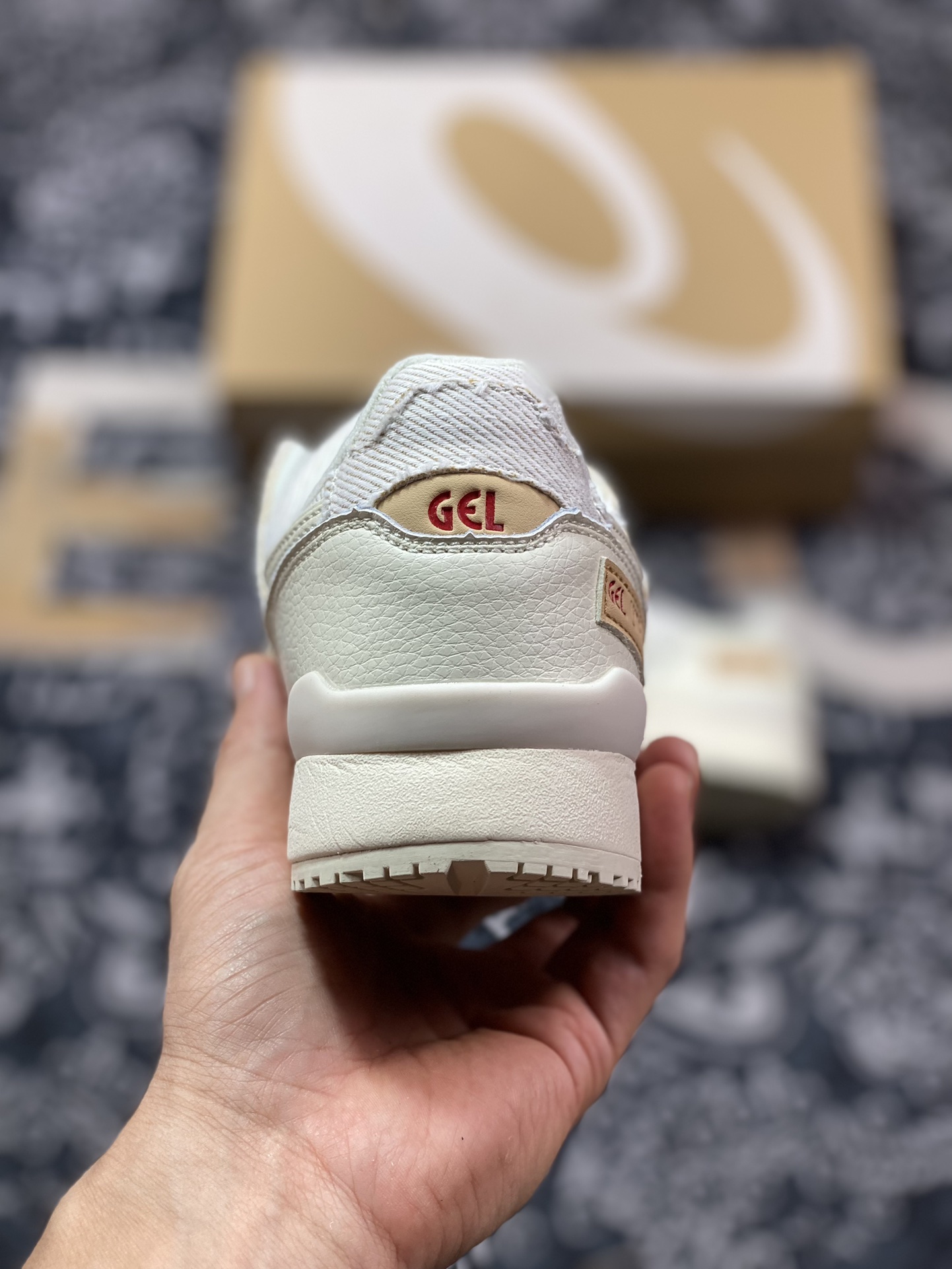 亚瑟士ASICS Gel Lyte III OG”Okayama Denim Pack - Cream”亚瑟士3代慢跑鞋“牛仔米白棕”1201A530-100