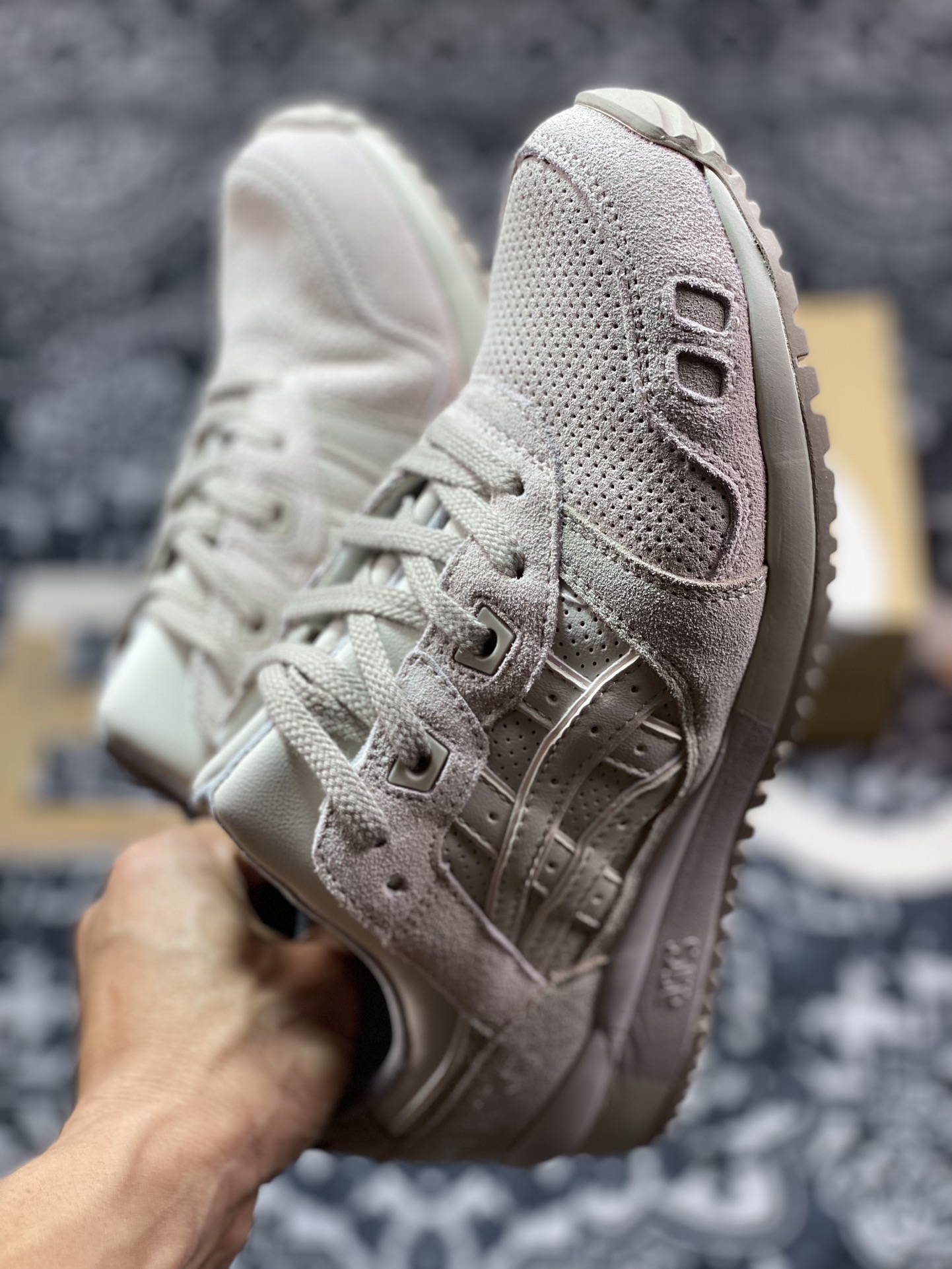 亚瑟士ASICS Gel Lyte III OG”Mineral Beige”亚瑟士3代系列低帮经典复古休闲运动慢跑鞋“矿物米灰”1201A762-250