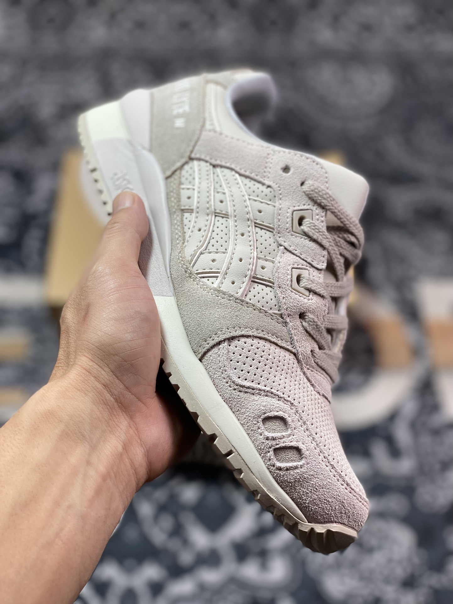 亚瑟士ASICS Gel Lyte III OG”Mineral Beige”亚瑟士3代系列低帮经典复古休闲运动慢跑鞋“矿物米灰”1201A762-250