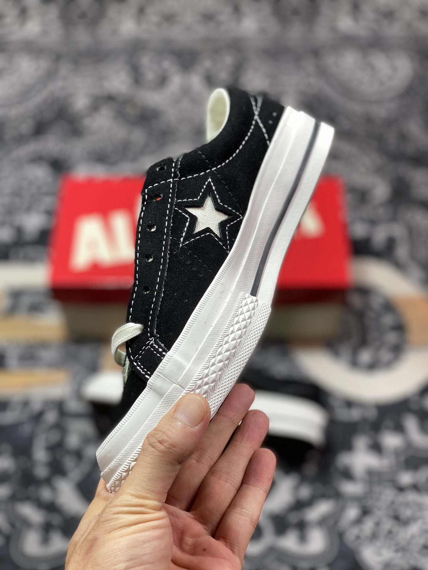 Converse Timeline One Star J VTG 日产木村麂皮硫化板鞋 32860660230