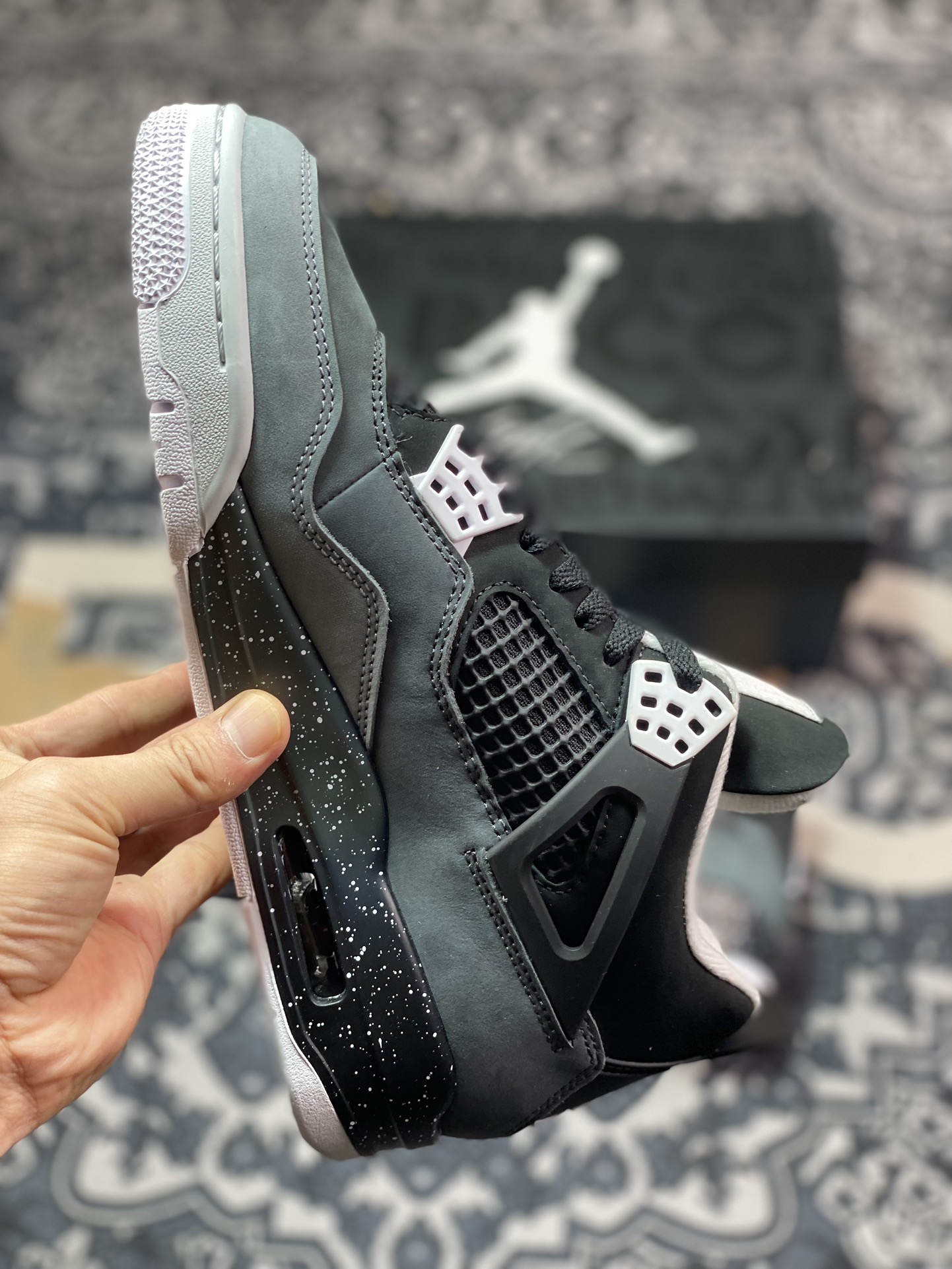 Air Jordan 4 ”Fear” AJ4 乔4恐惧套装2024版本复刻篮球鞋 FQ8138-002