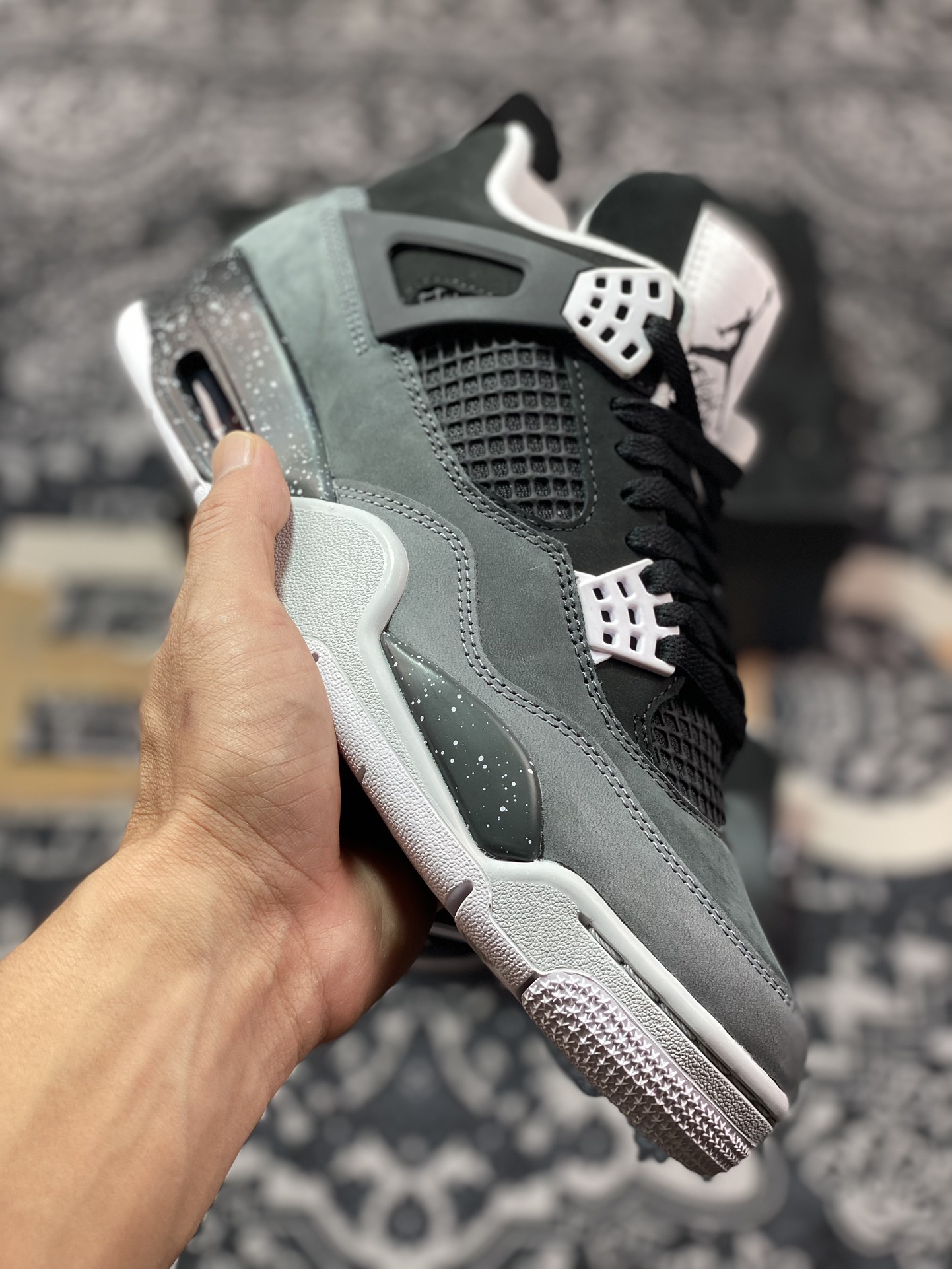 Air Jordan 4 ”Fear” AJ4 乔4恐惧套装2024版本复刻篮球鞋 FQ8138-002