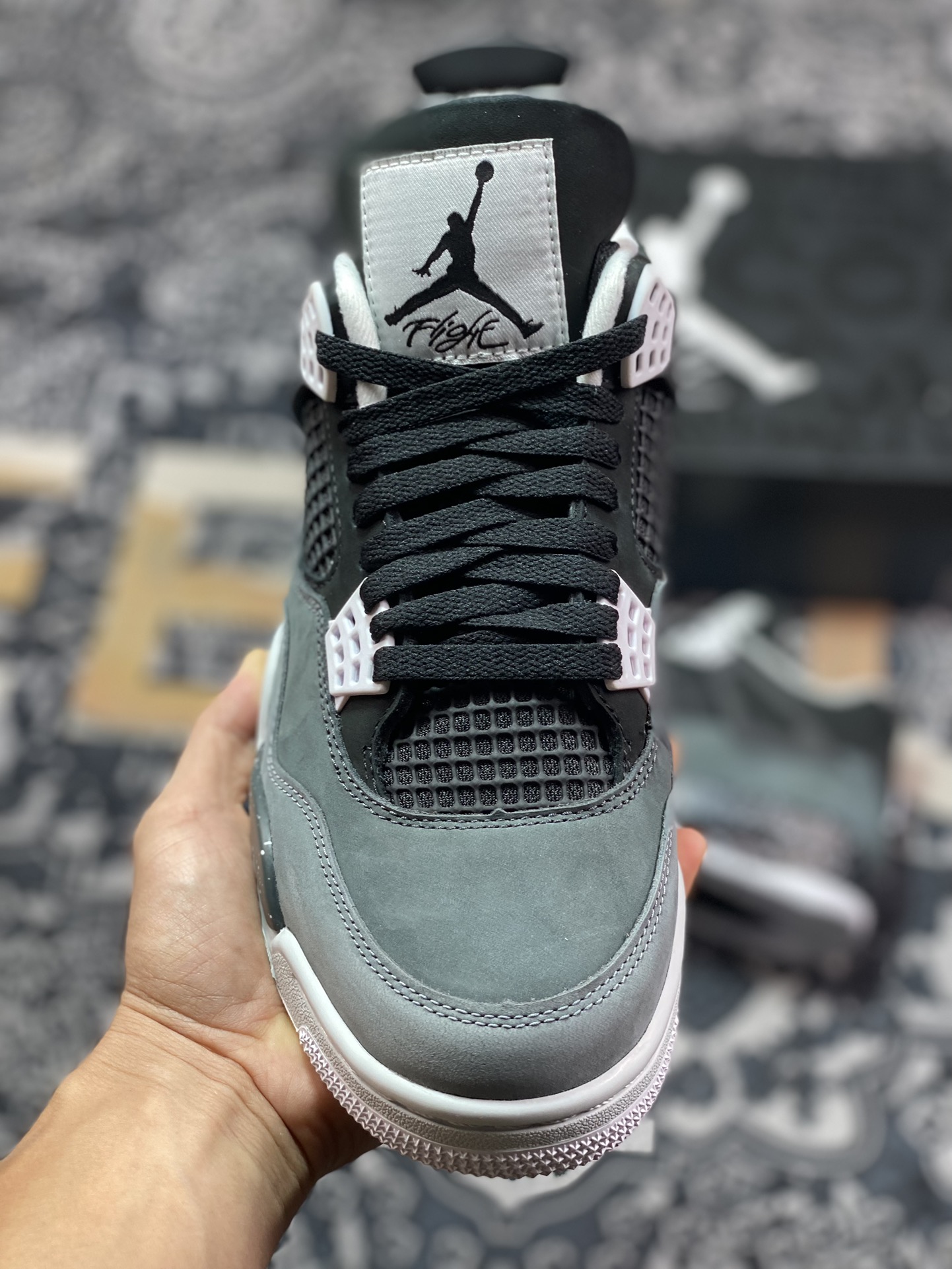 Air Jordan 4 ”Fear” AJ4 乔4恐惧套装2024版本复刻篮球鞋 FQ8138-002