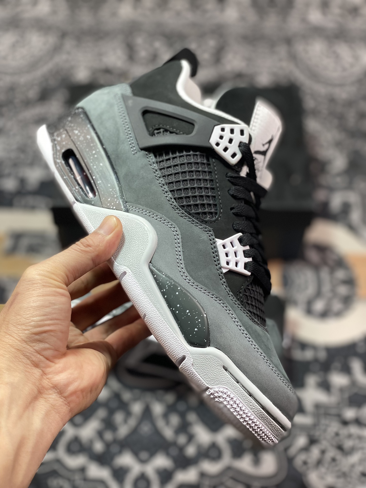 Air Jordan 4 ”Fear” AJ4 乔4恐惧套装2024版本复刻篮球鞋 FQ8138-002