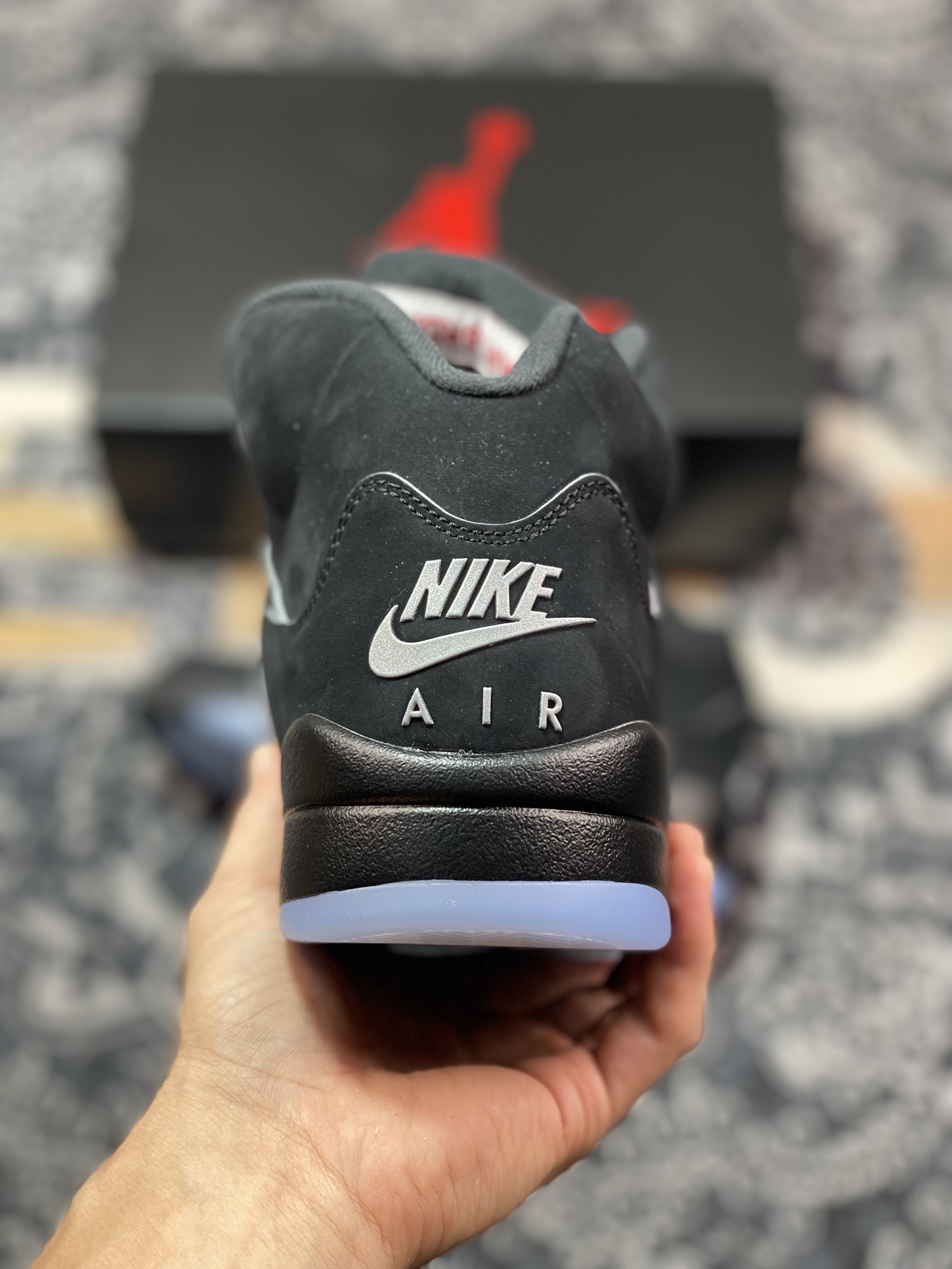 纯原版本 Air Jordan 5 Retro ” Black Metallic Reimagined ” AJ5乔5 男子文化篮球鞋 HF3975-001