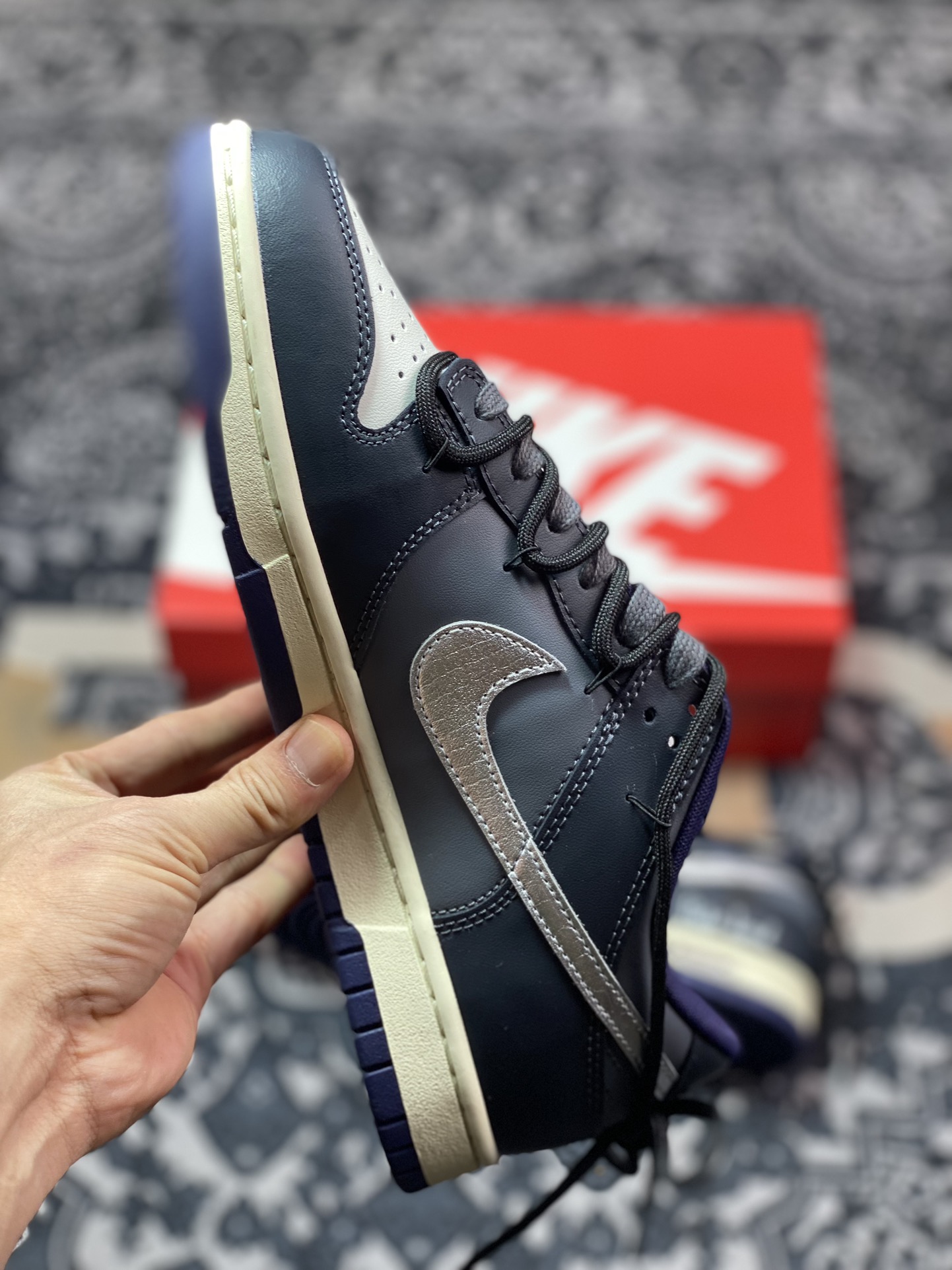 YC纯原 NK Dunk Low 暗黑灰 FV8106-181