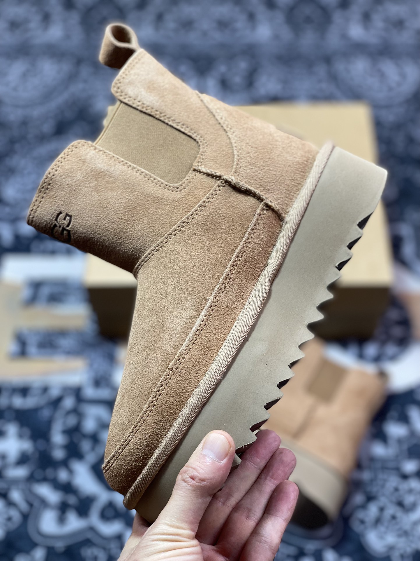 UGG Mini Bailey Button II 冬季女士厚底雪地靴 1158051