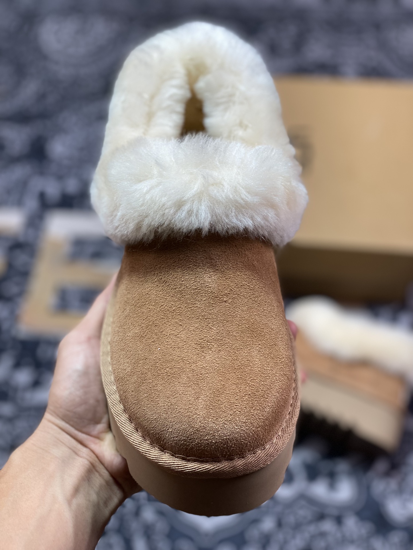 UGG Nita Nita Nita 冬季女士厚底雪地靴 1166733 大喜庆