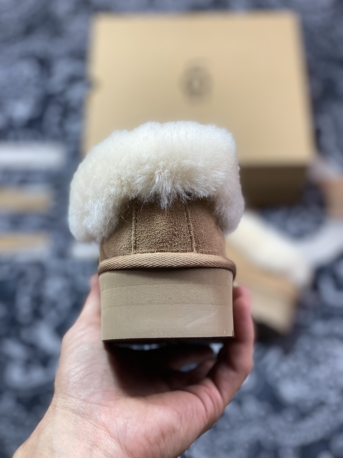 UGG W Nita 大喜庆 厚底 低帮雪地靴 严寒送暖来了