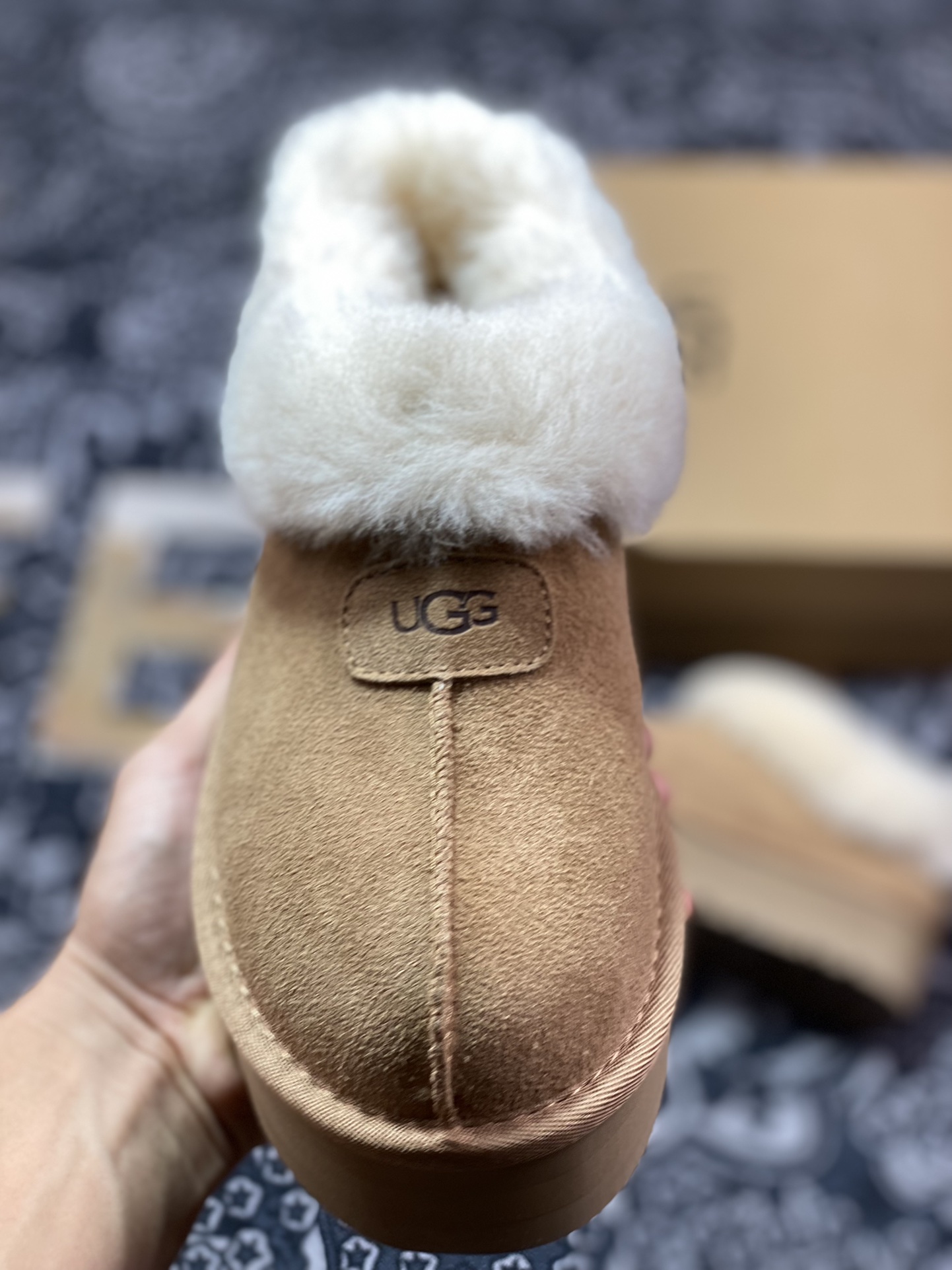 UGG W Nita 大喜庆 厚底 低帮雪地靴 严寒送暖来了