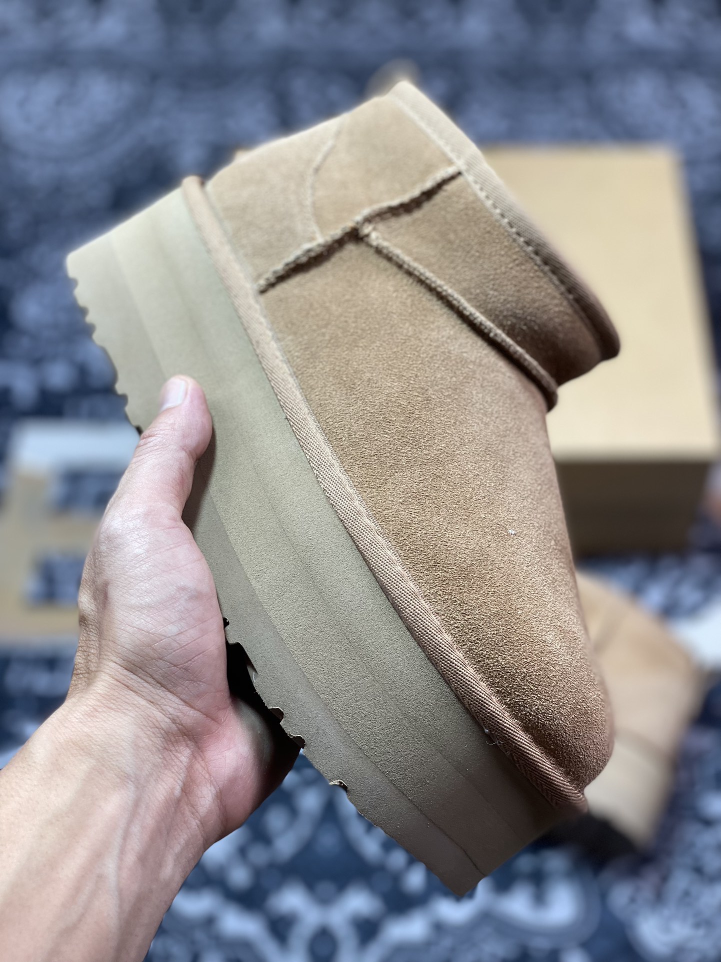 UGG Ultra Mini 冬季女士厚底雪地靴 1135092