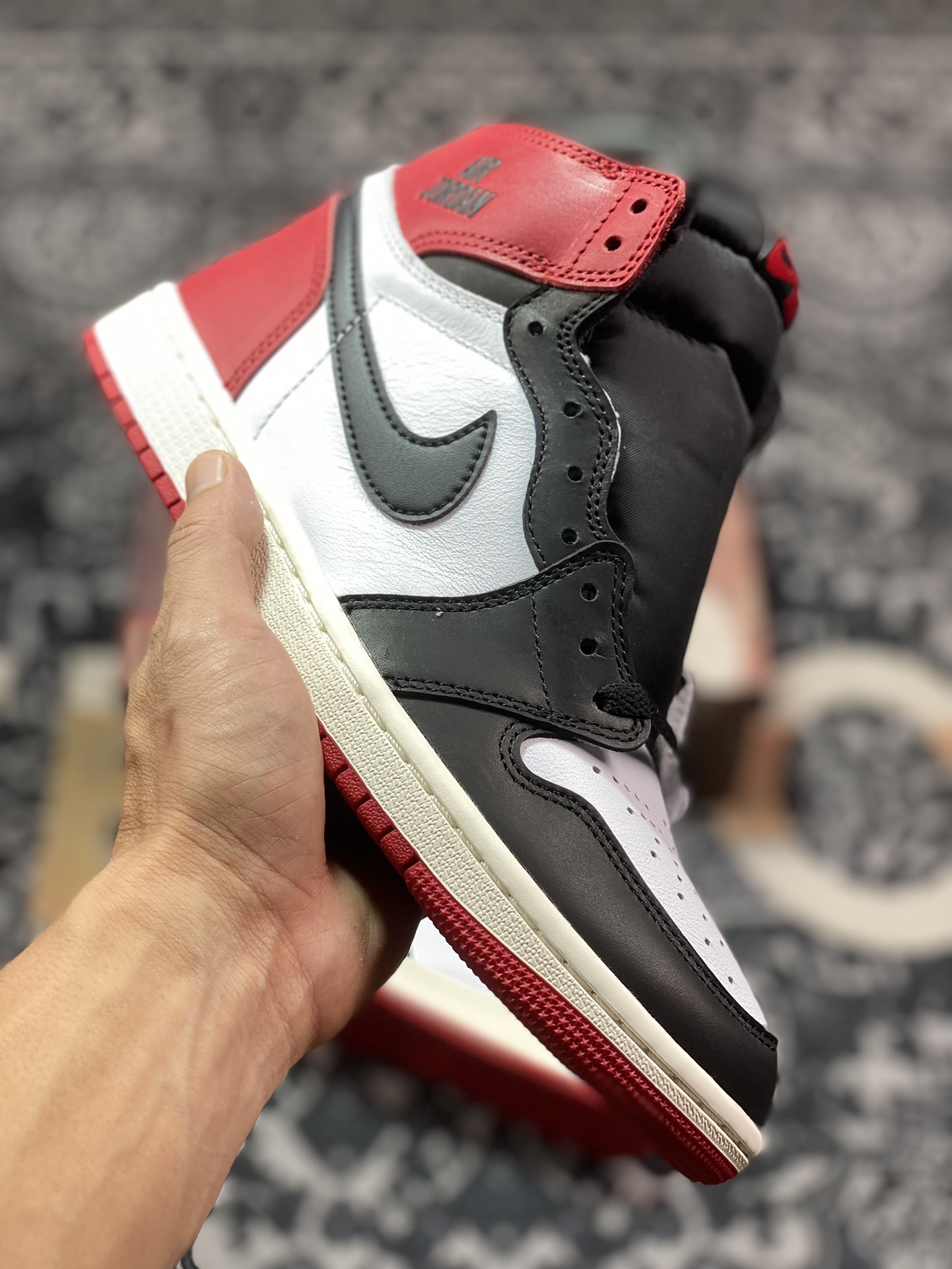 Og纯原 Air Jordan 1 High OG ”Black Toe Reimagined” AJ1 乔1全新黑脚趾 DZ5485-106