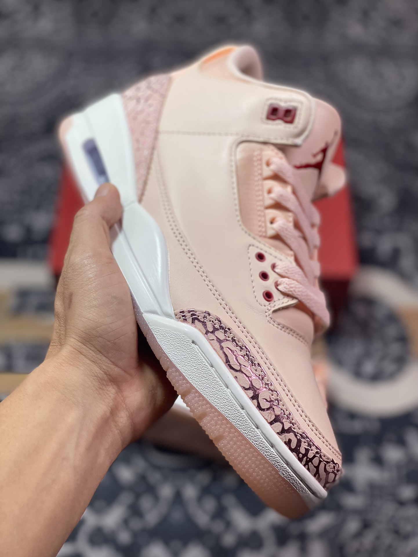 Air Jordan AJ3 Retro Valentine’s Day 情人节粉红 HJ0178-600