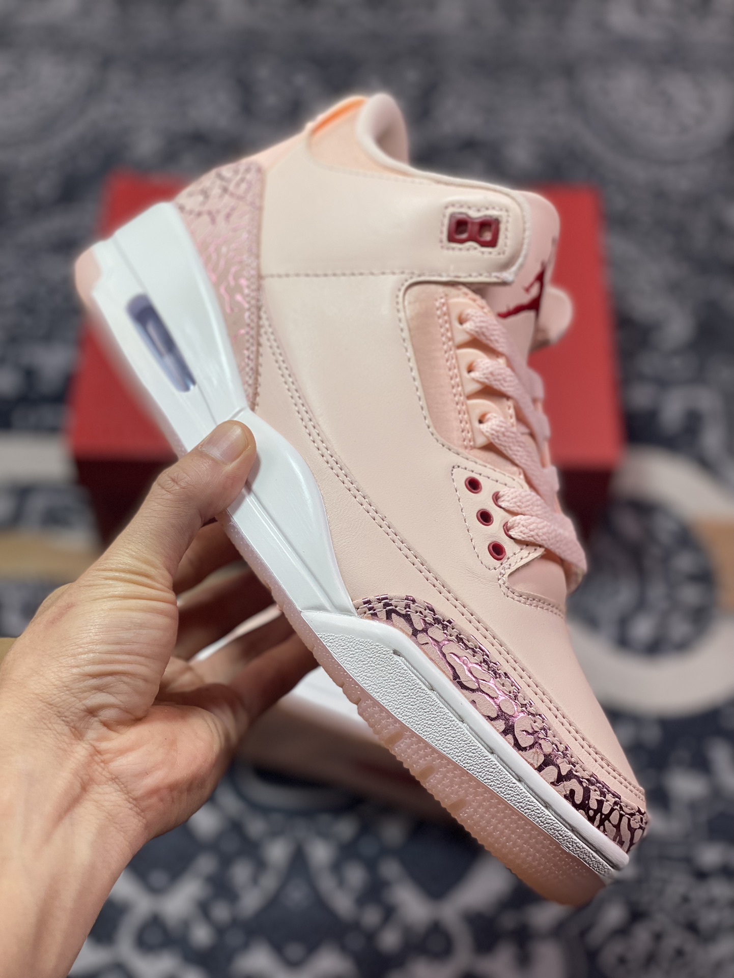 Air Jordan AJ3 Retro Valentine’s Day 情人节粉红 HJ0178-600