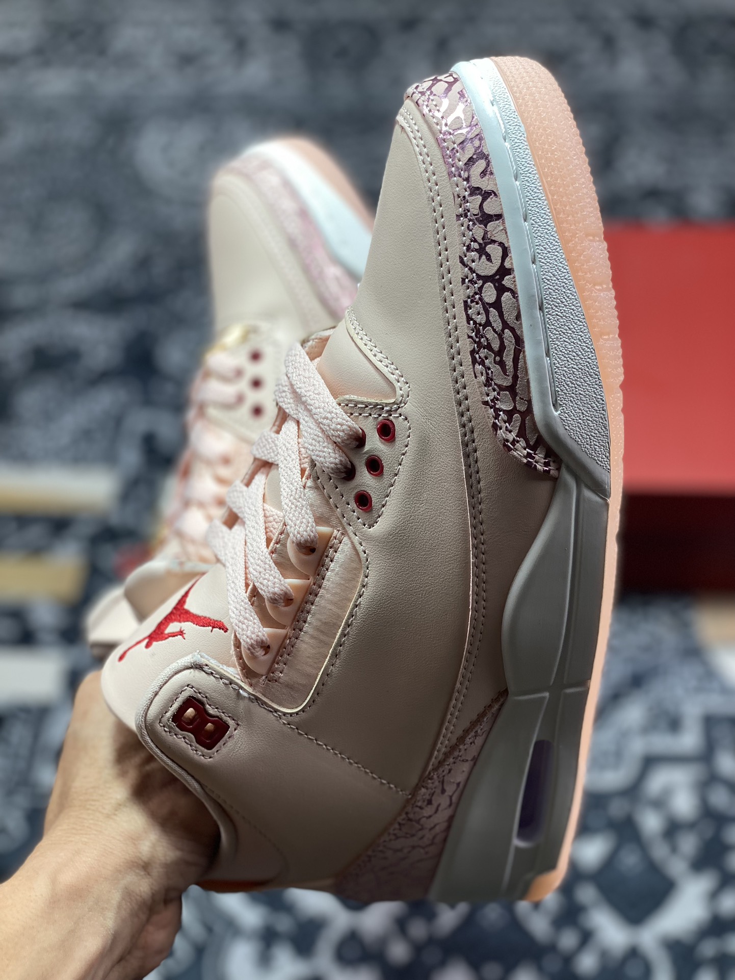 Air Jordan AJ3 Retro Valentine’s Day 情人节粉红 HJ0178-600