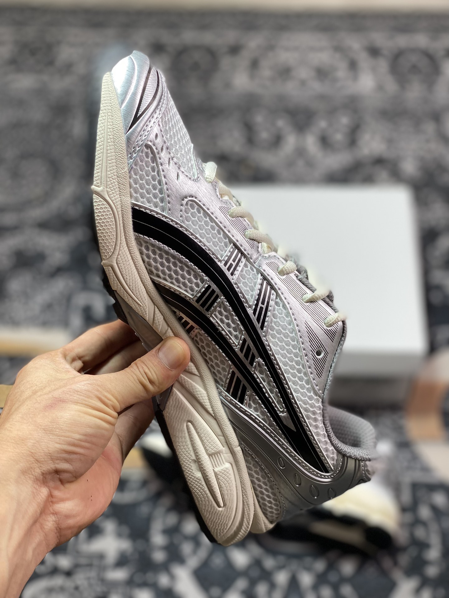 纯原 Asics 亚瑟士 GEL-Kayano 14 低帮运动休闲跑步鞋 1201A457-101