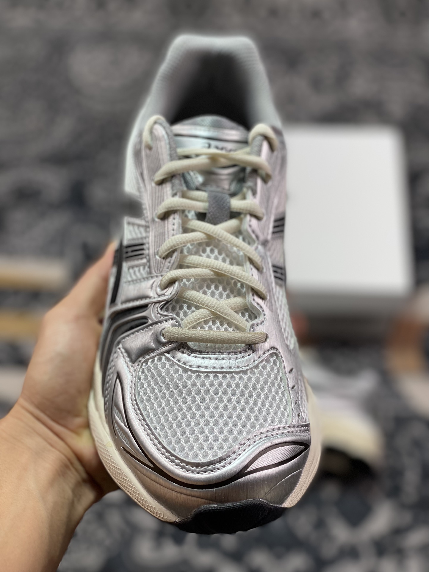 纯原 Asics 亚瑟士 GEL-Kayano 14 低帮运动休闲跑步鞋 1201A457-101