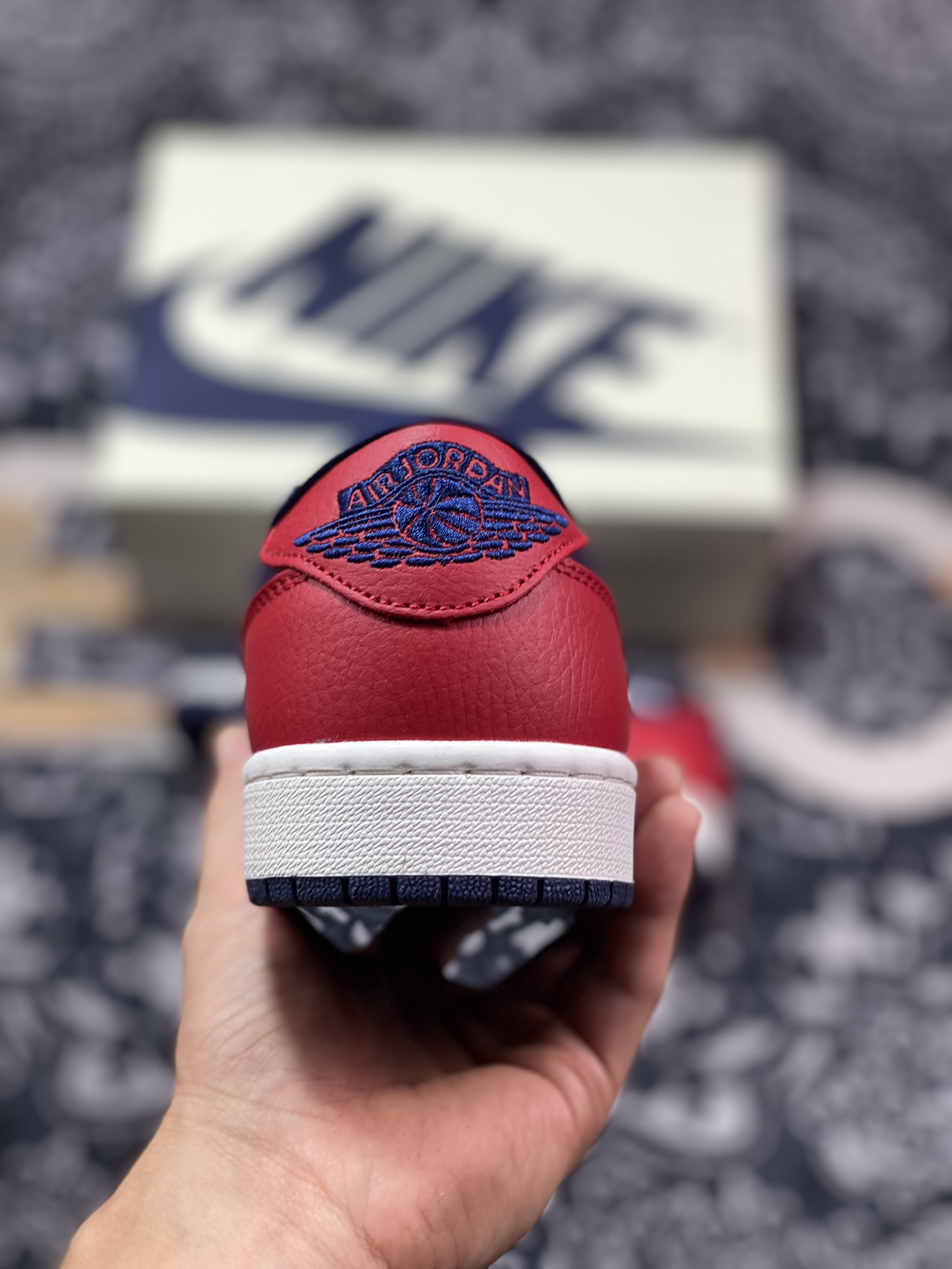 Air Jordan 1 Low 红白蓝 AJ1乔1低帮休闲板鞋 HQ2993-100