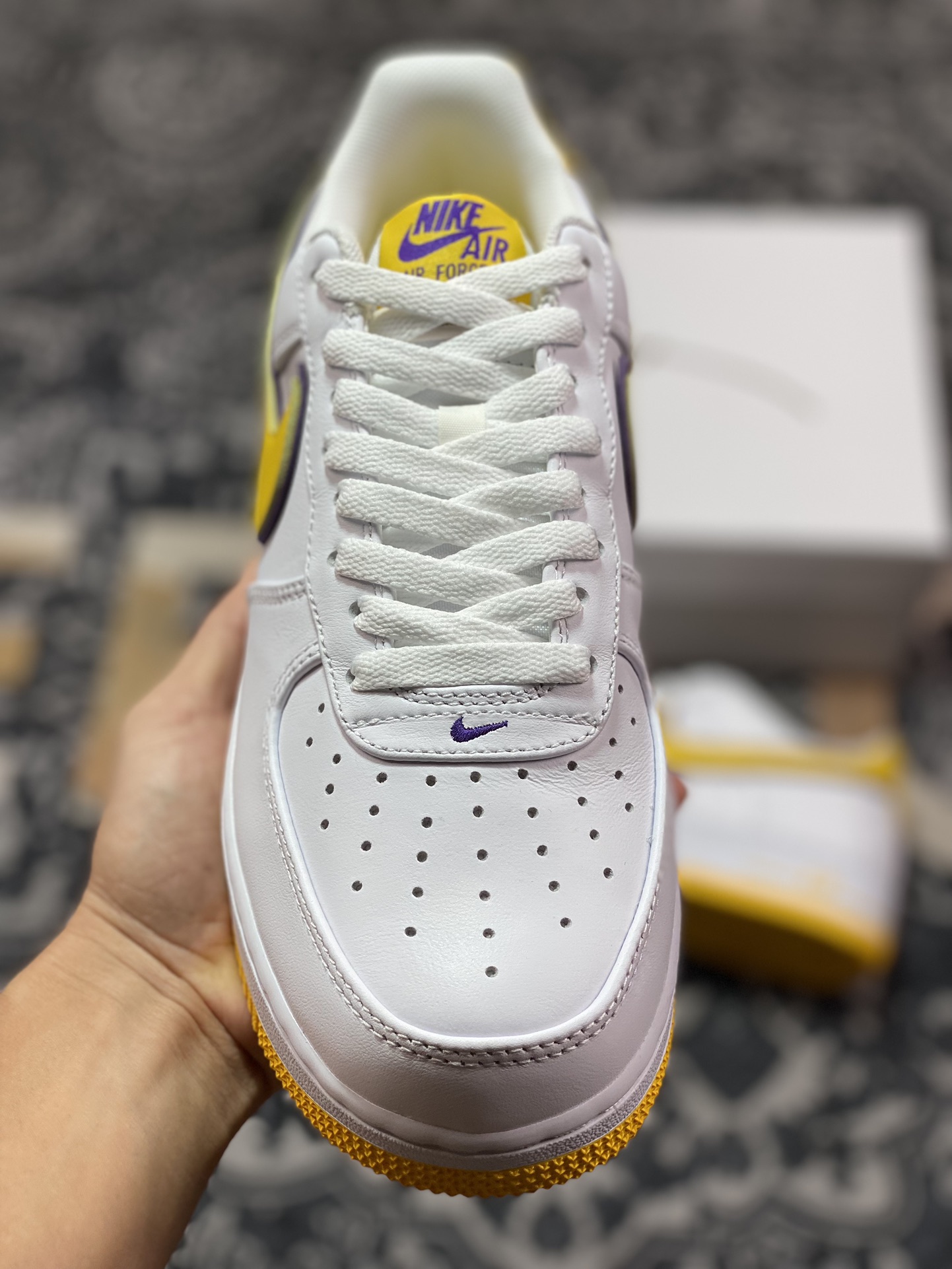 Kobe Bryant x Nike Air Force 1'07 Low”Whit Varsity Maize”空军一号系列经典低帮百搭休闲运动板鞋 FZ1151-100