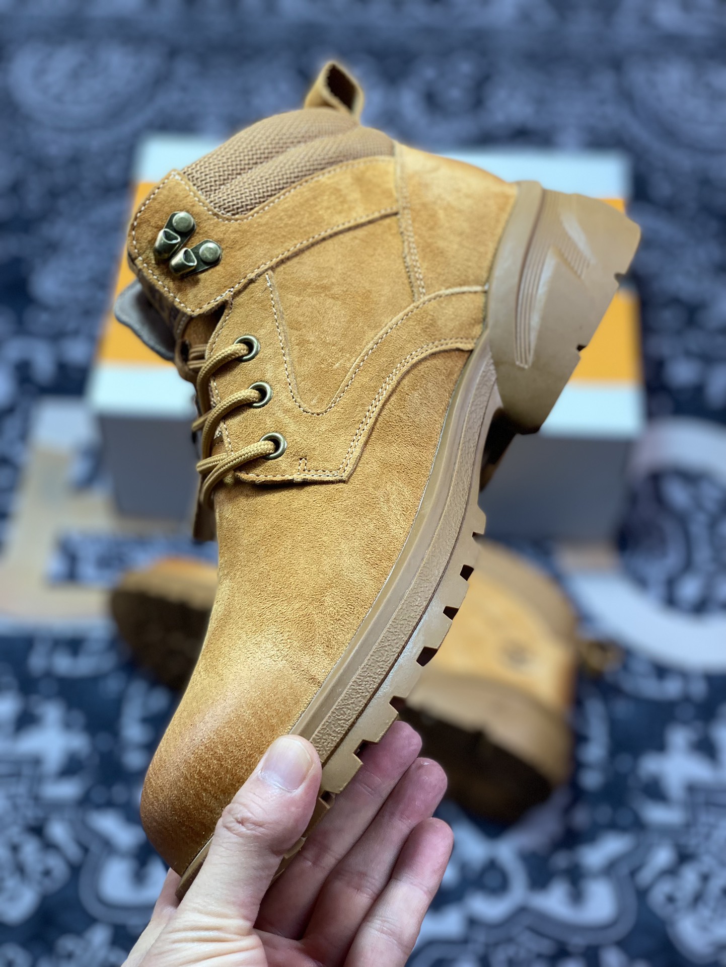 新货#Timberland添柏岚/天伯伦户外中帮休闲大黄靴系列