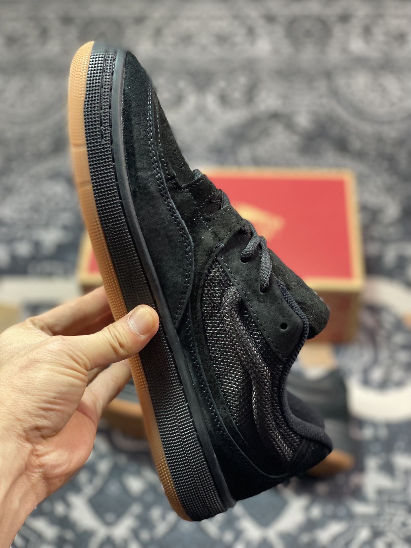 Vans SPEED LS 黑生胶 范斯官方 舒适休闲硫化板鞋 复古鞋型再现 VN000CTJBLK