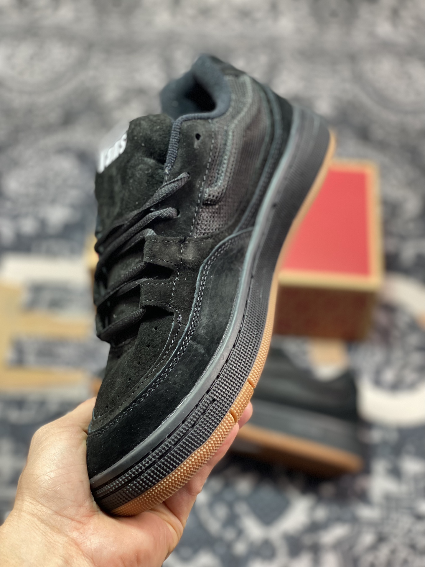 Vans SPEED LS 黑生胶 范斯官方 舒适休闲硫化板鞋 复古鞋型再现 VN000CTJBLK