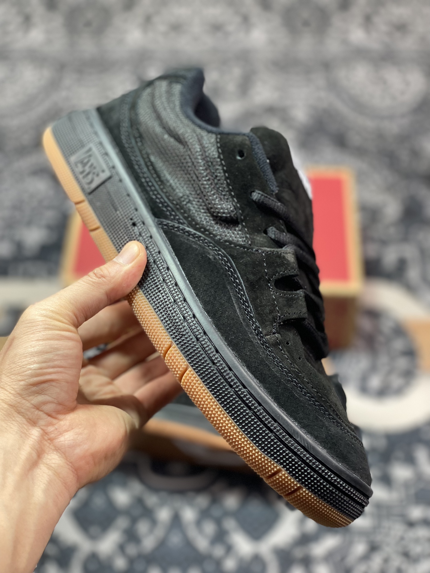 Vans SPEED LS 黑生胶 范斯官方 舒适休闲硫化板鞋 复古鞋型再现 VN000CTJBLK