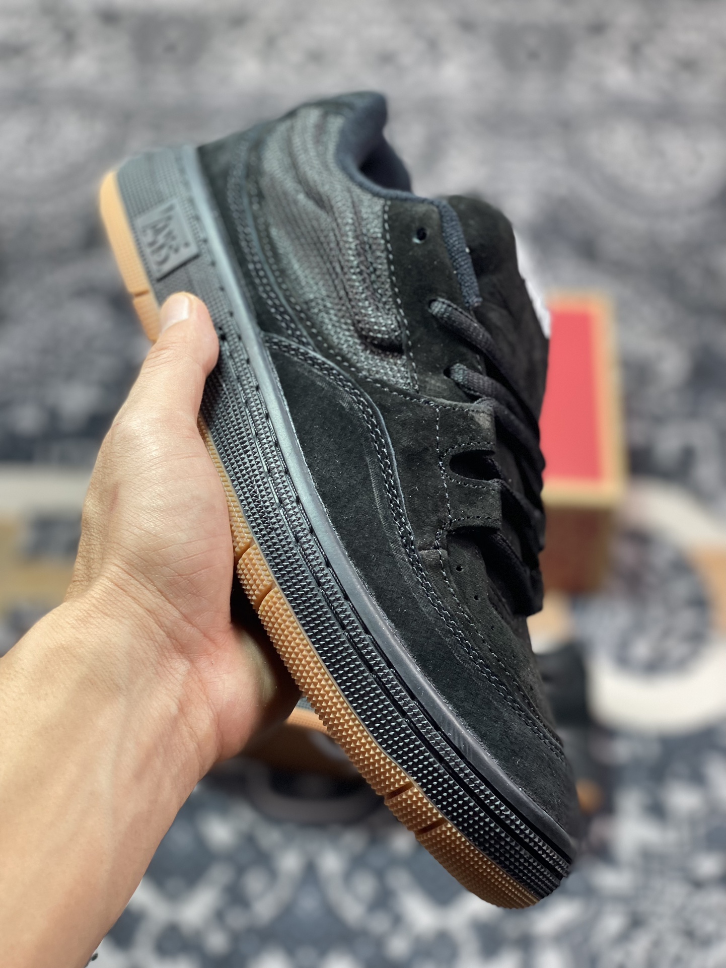 Vans SPEED LS 黑生胶 范斯官方 舒适休闲硫化板鞋 复古鞋型再现 VN000CTJBLK