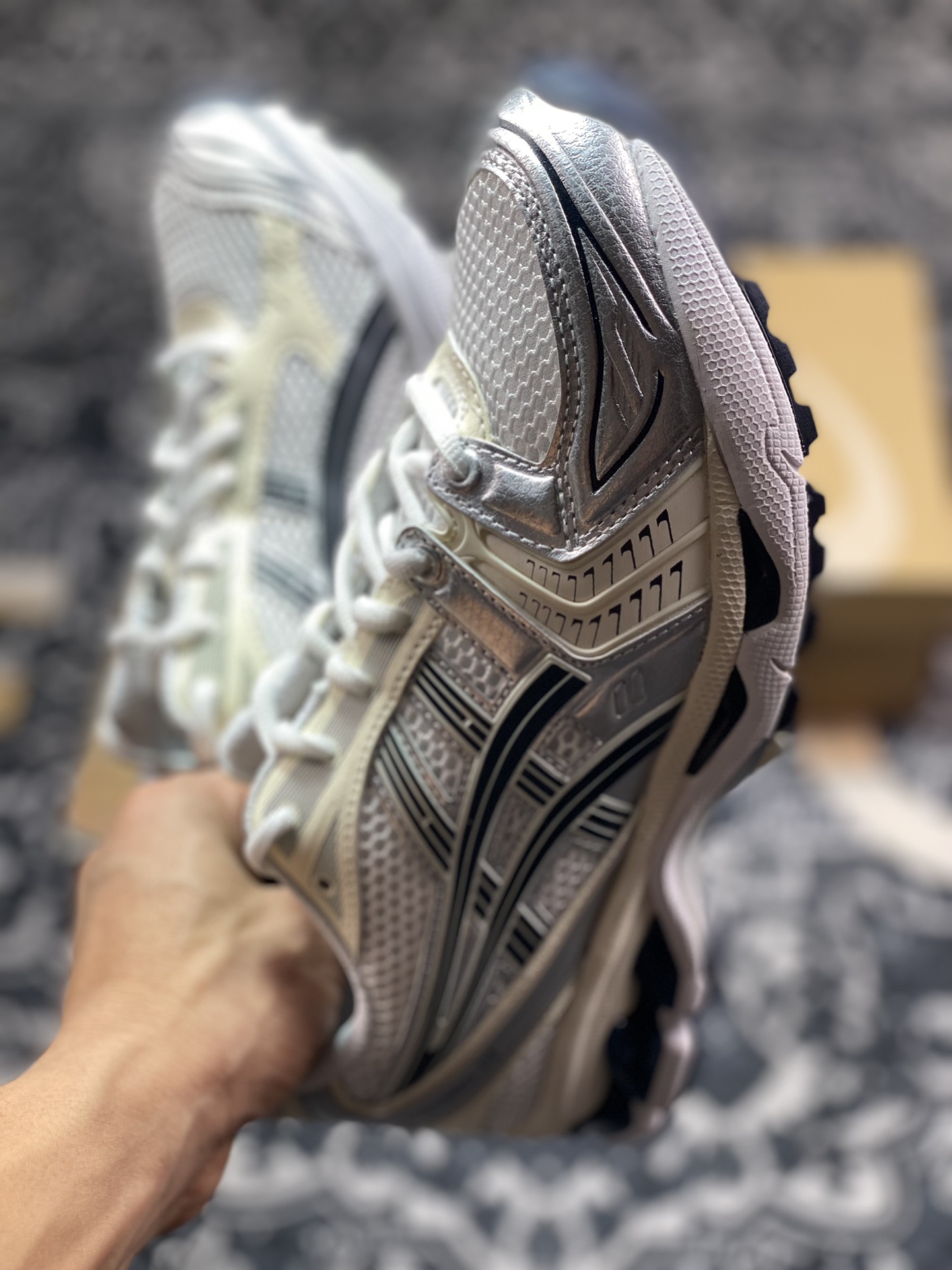 纯原 Asics 亚瑟士 GEL-Kayano 14 低帮运动休闲跑步鞋 1202A056-109