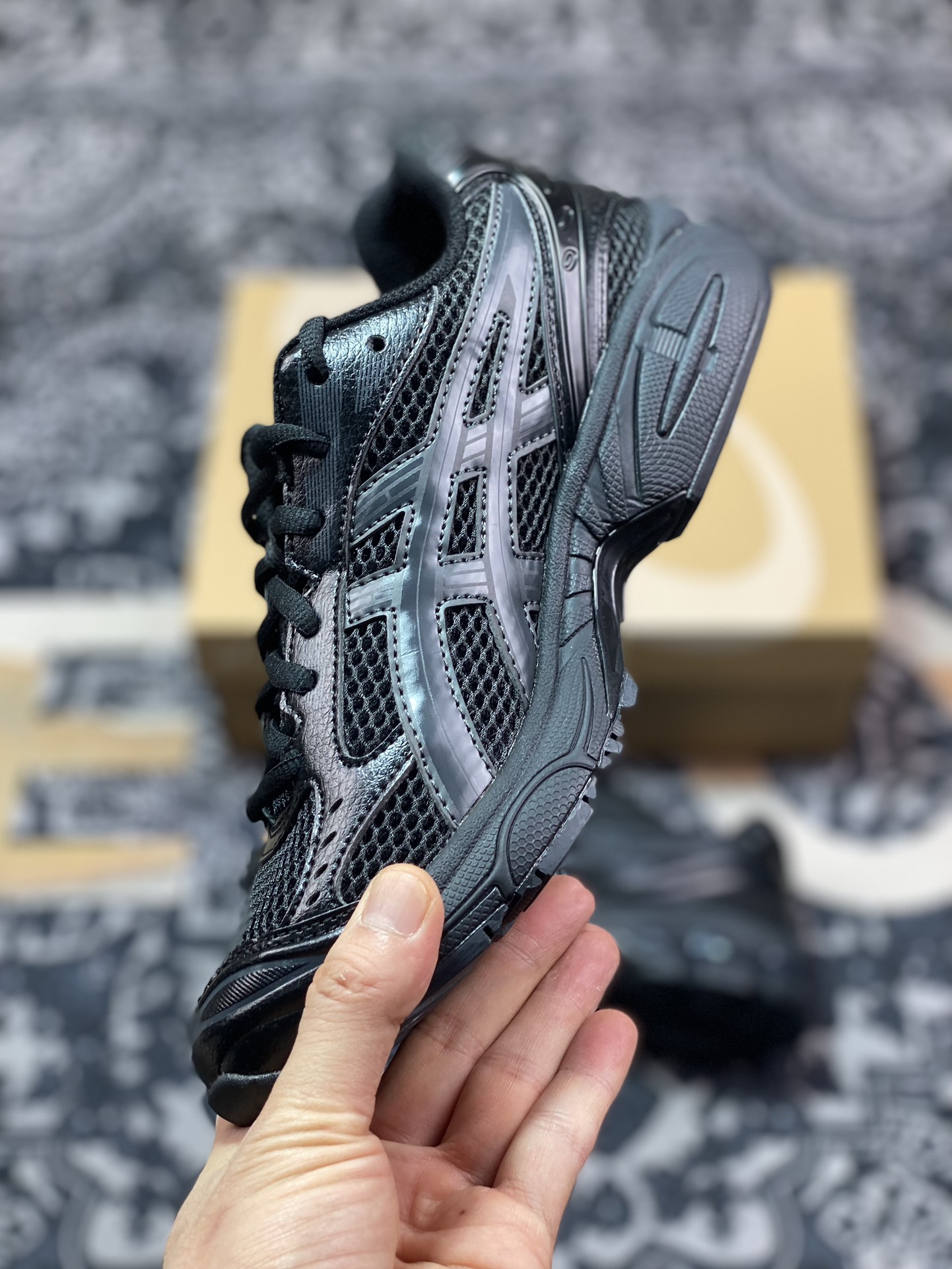 纯原 Asics 亚瑟士 GEL-Kayano 14 低帮运动休闲跑步鞋 1201A019-001