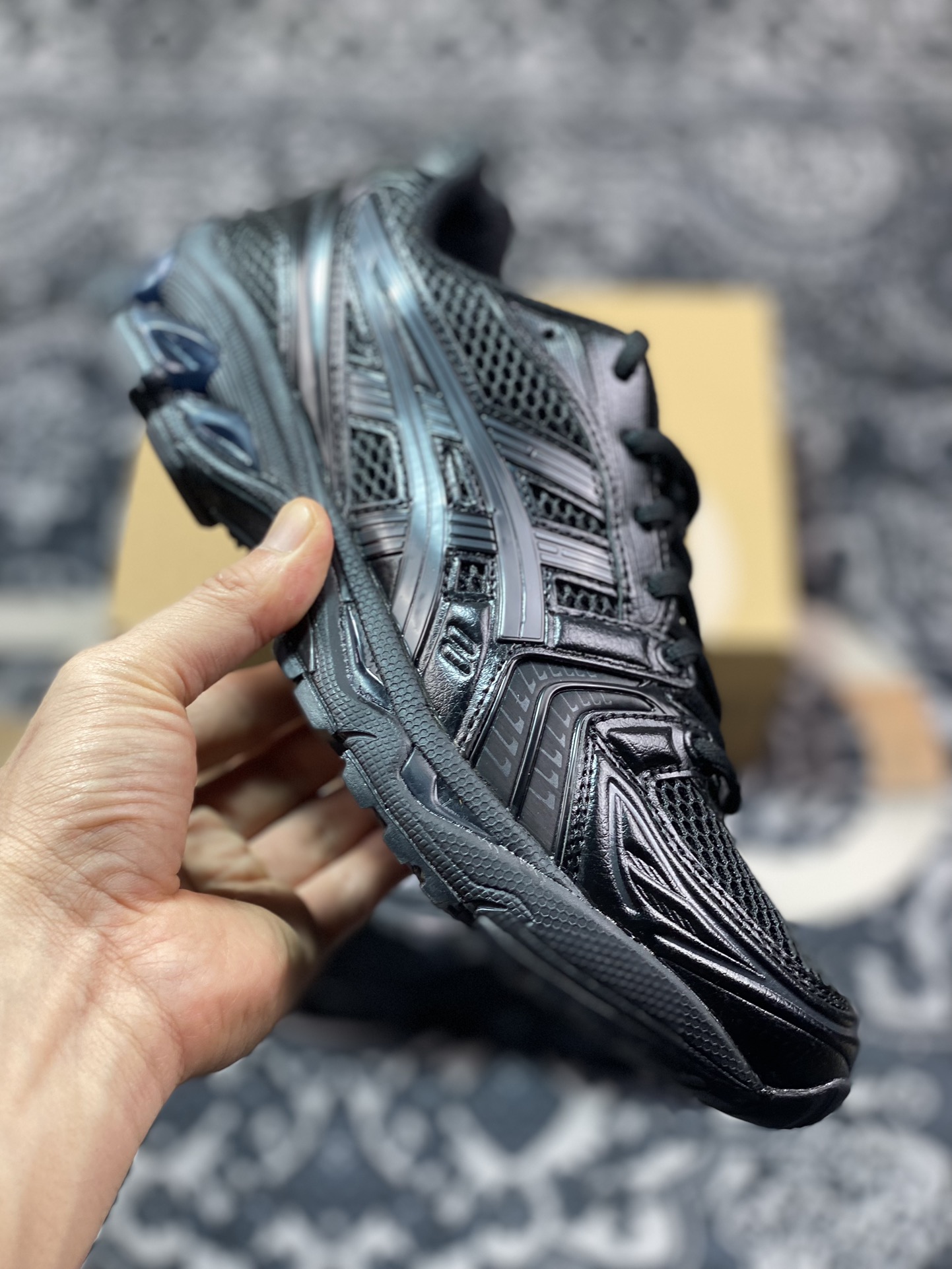 纯原 Asics 亚瑟士 GEL-Kayano 14 低帮运动休闲跑步鞋 1201A019-001