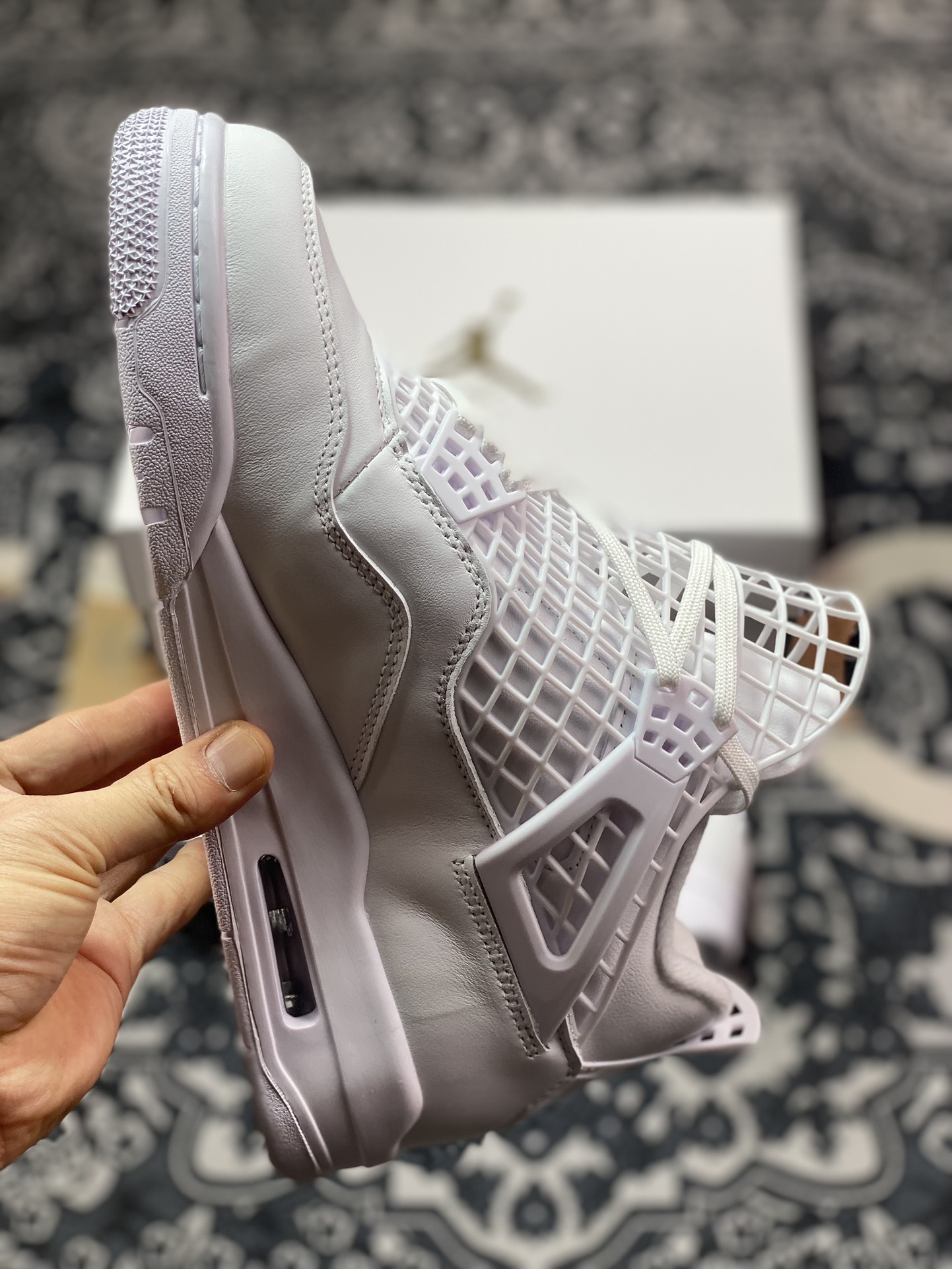 Air Jordan 4 Retro 乔丹四代“NET” 复刻网格白 FV7251-107