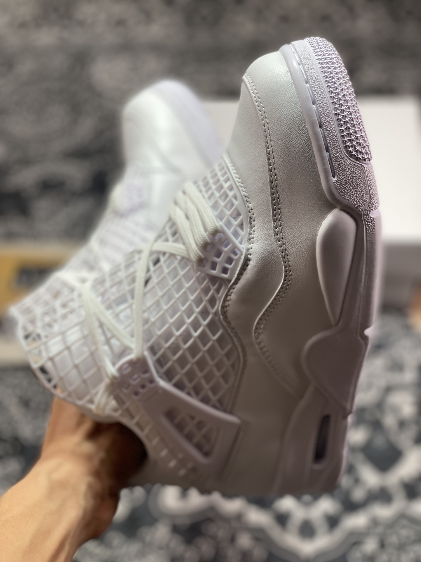 Air Jordan 4 Retro 乔丹四代“NET” 复刻网格白 FV7251-107