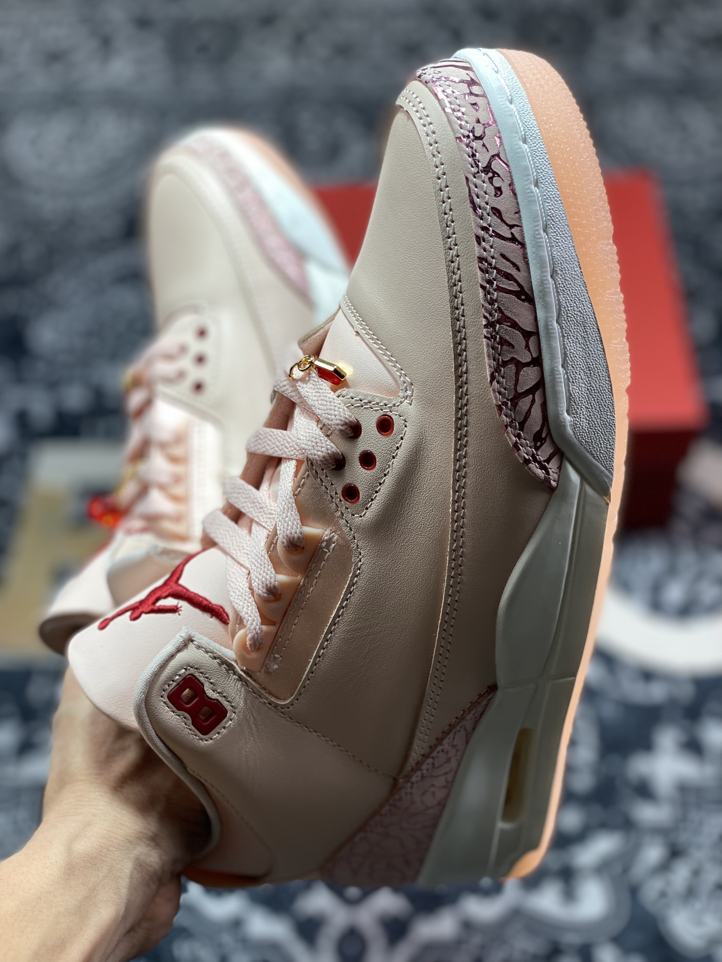 纯原 Air Jordan 3 Retro ” Valentine's Day” AJ3乔3 文化篮球鞋 HJ0178-600