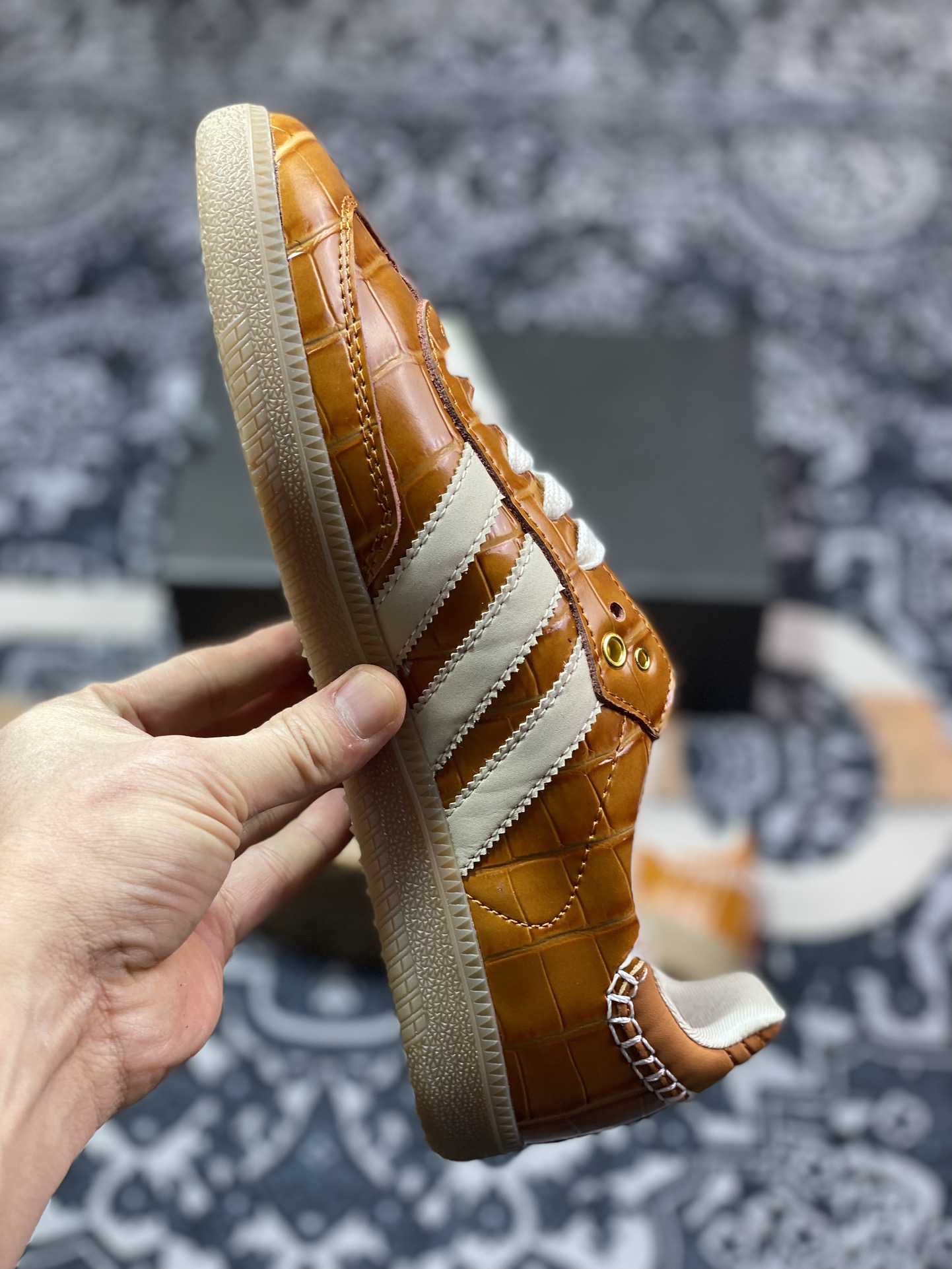 adidas originals Samba OG x WALES BONNER 黄白   JH9826