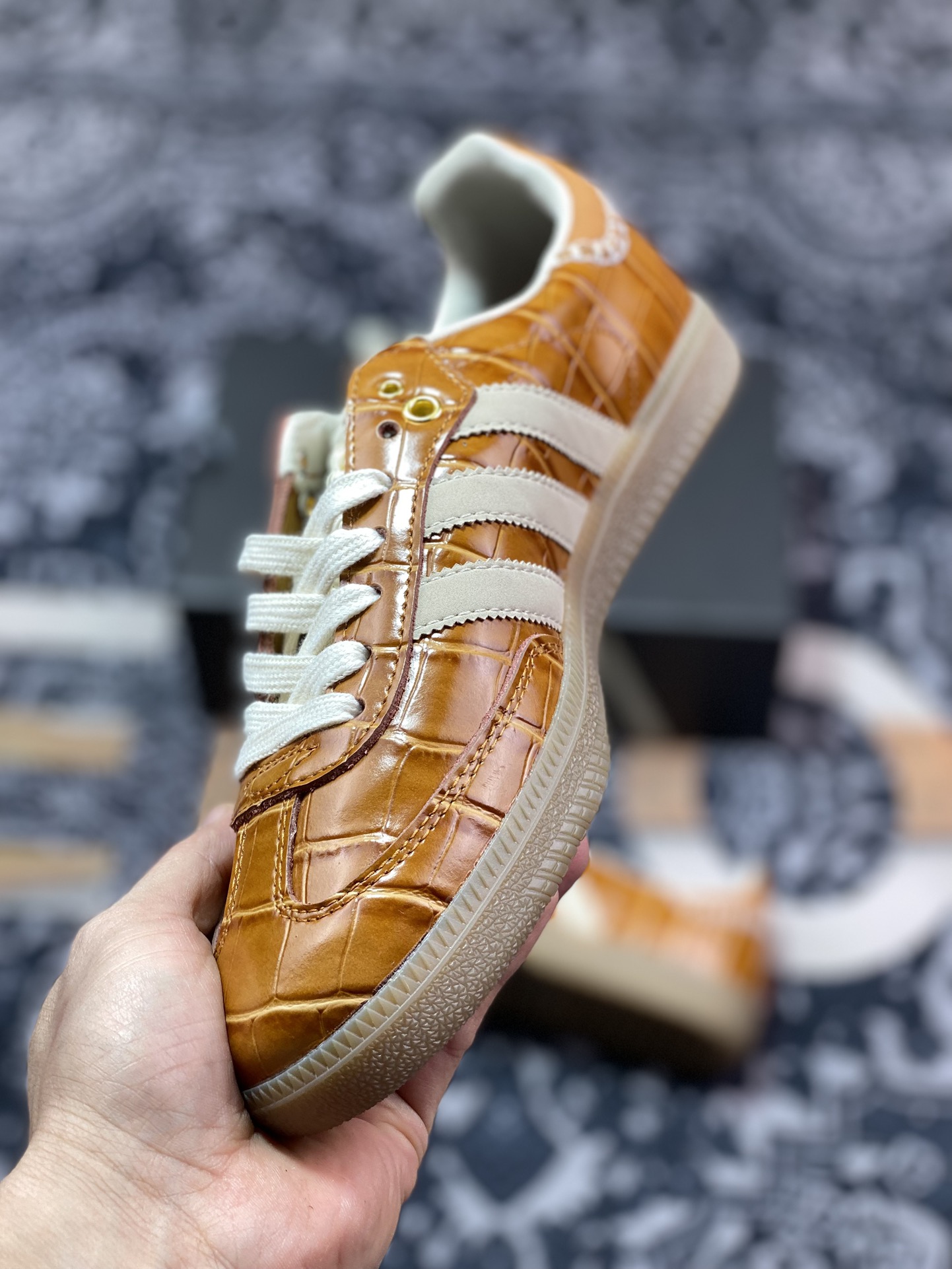adidas originals Samba OG x WALES BONNER 黄白   JH9826