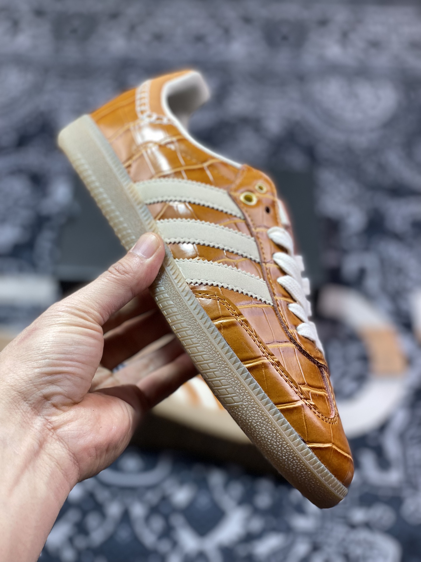 adidas originals Samba OG x WALES BONNER 黄白   JH9826