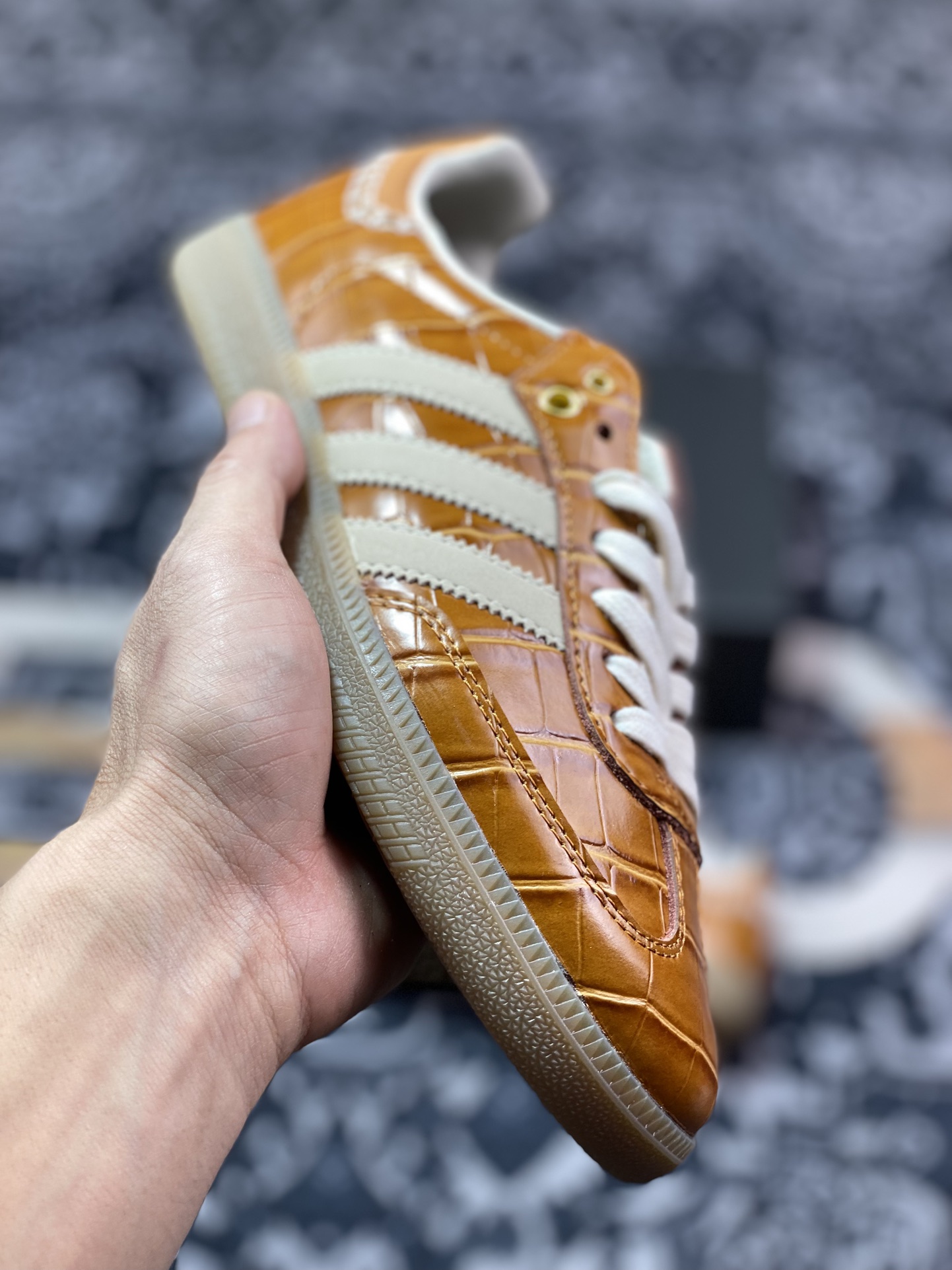 adidas originals Samba OG x WALES BONNER 黄白   JH9826