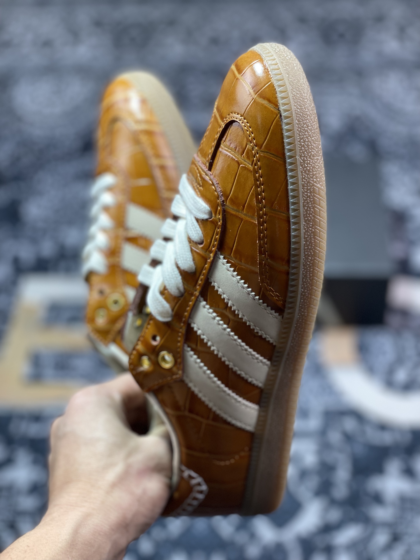 adidas originals Samba OG x WALES BONNER 黄白   JH9826